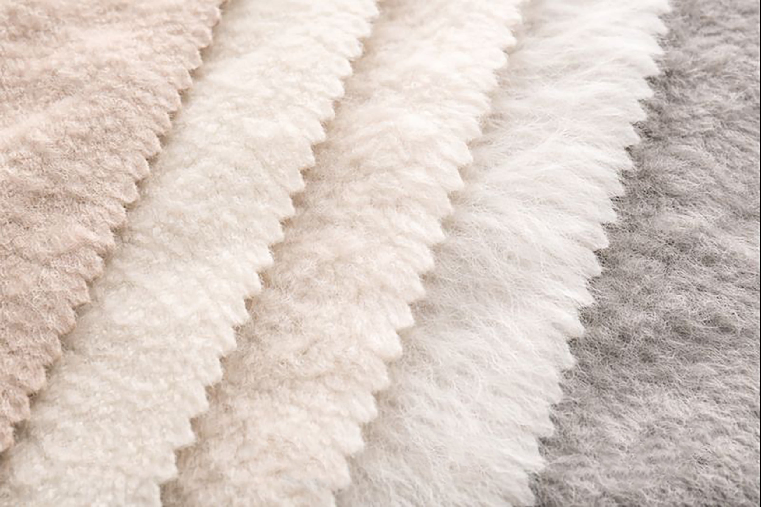 Five animal fibres, five different temperaments