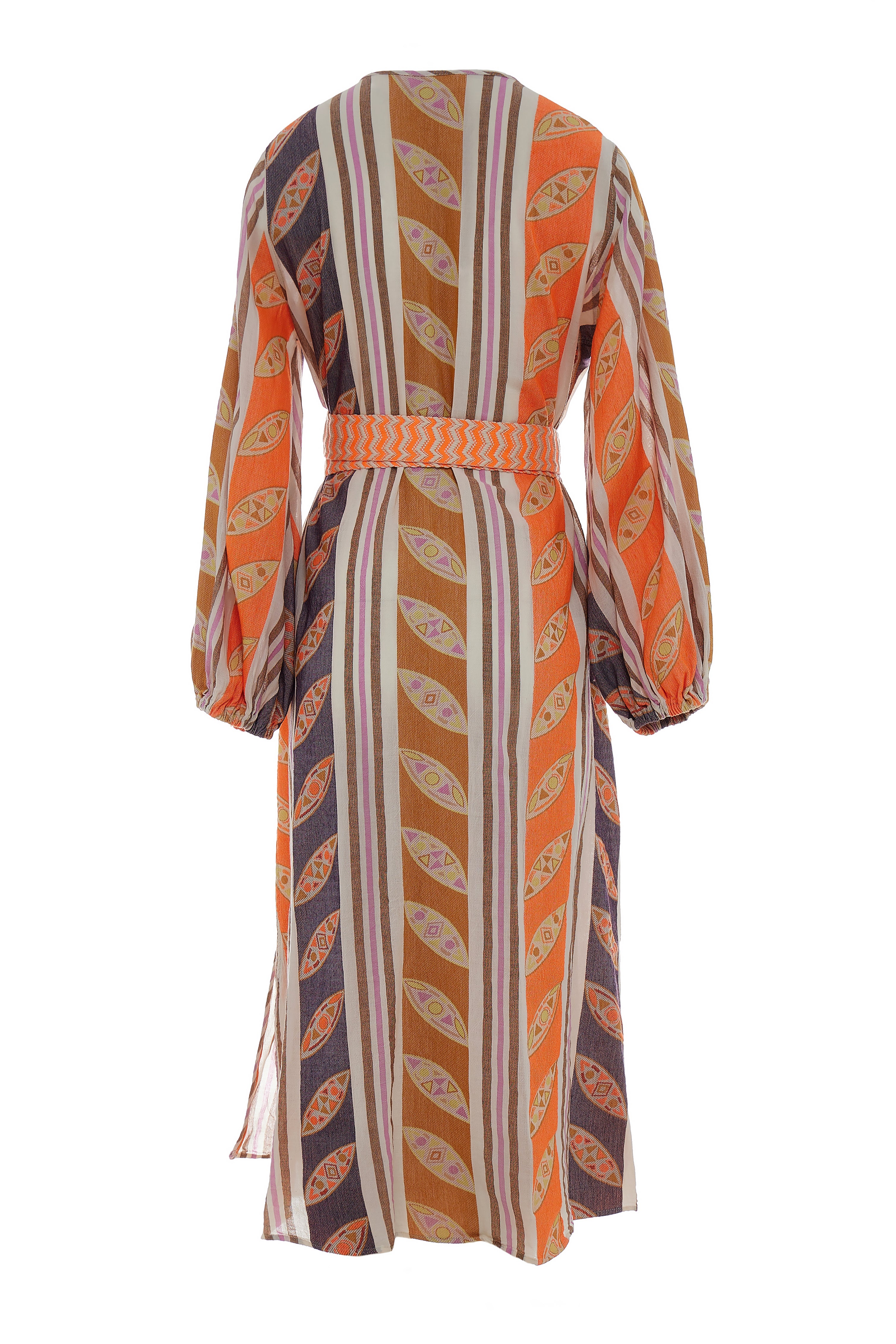 Devotion Thetis Dress - Orange / Lila - RUM Amsterdam