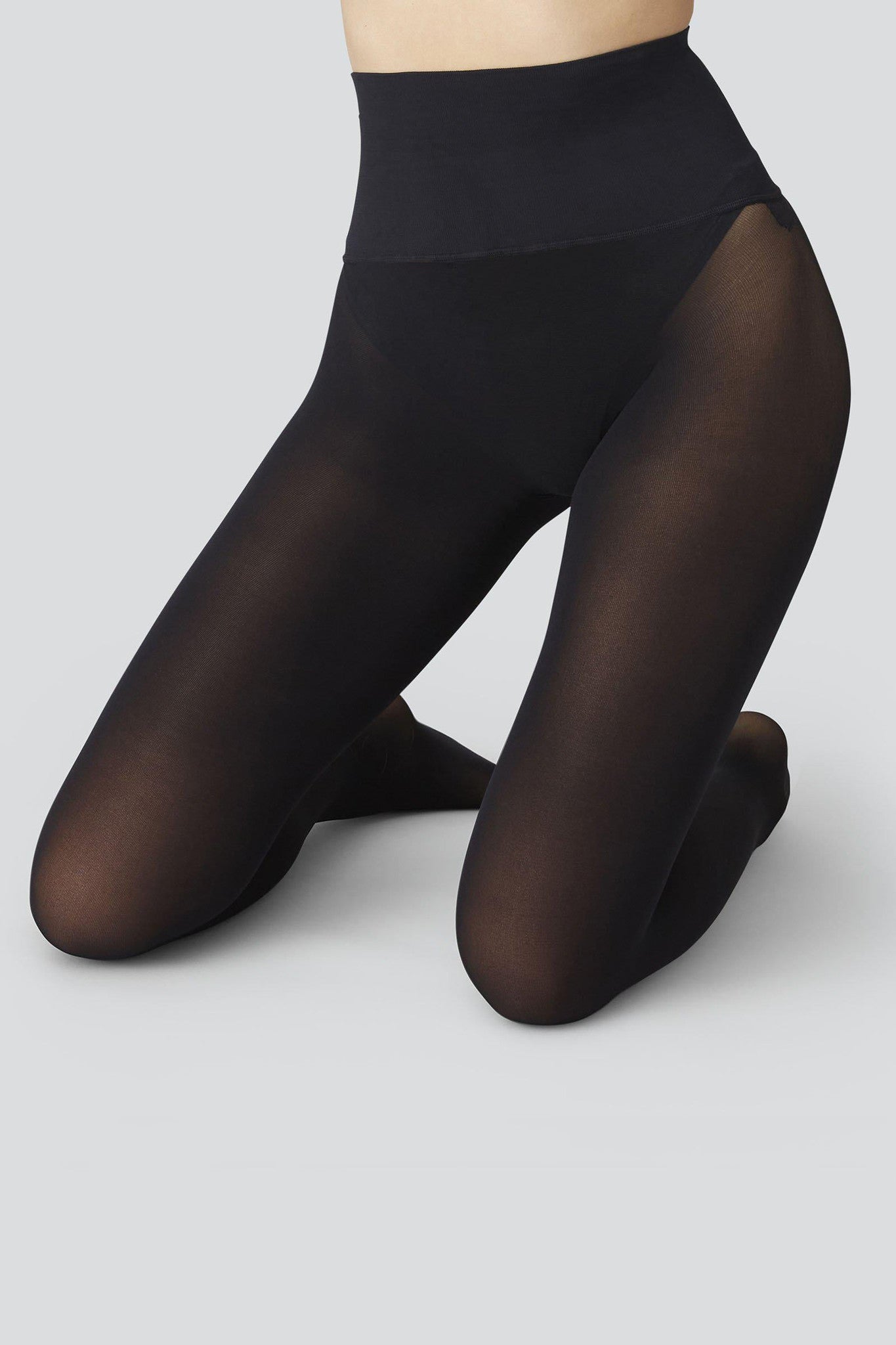 Swedish Stockings Hanna Premium Seamless Tights - Black - RUM Amsterdam