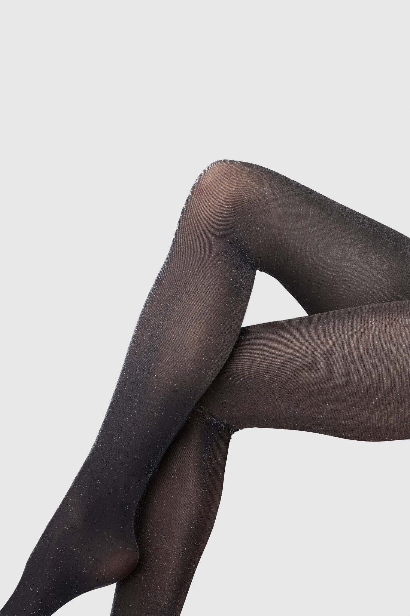 Swedish Stockings Cornelia Shimmery Tights - Black - RUM Amsterdam