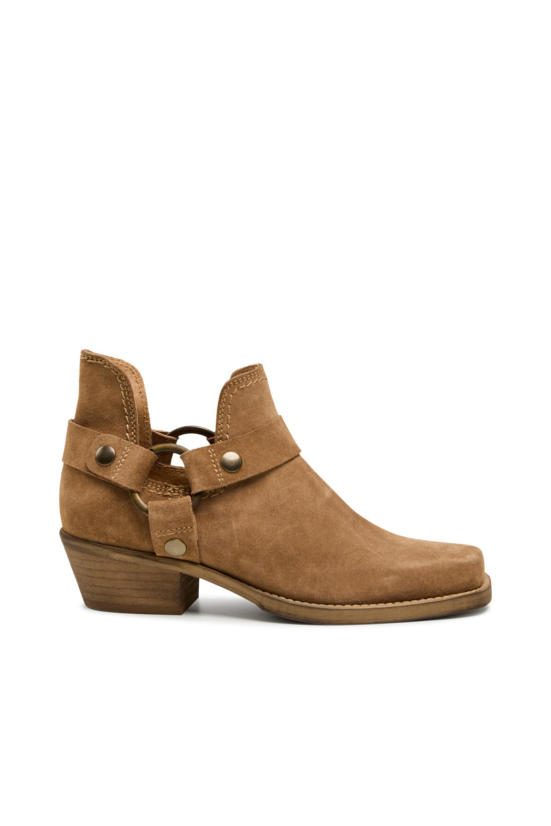 Pavement Lauryn Leather Boot - Taupe Suede - RUM Amsterdam