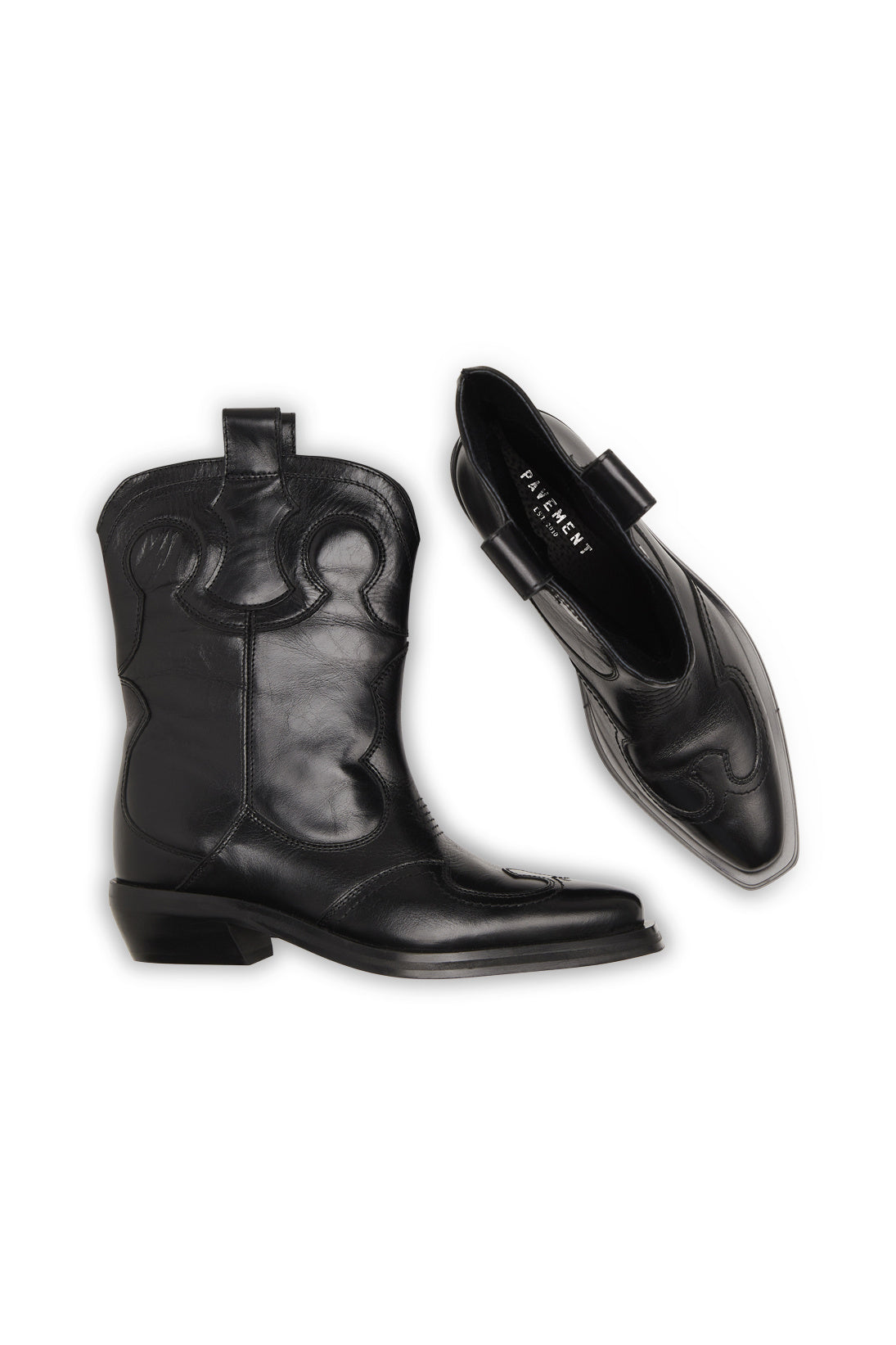 Nirvana Leather Boot - Black