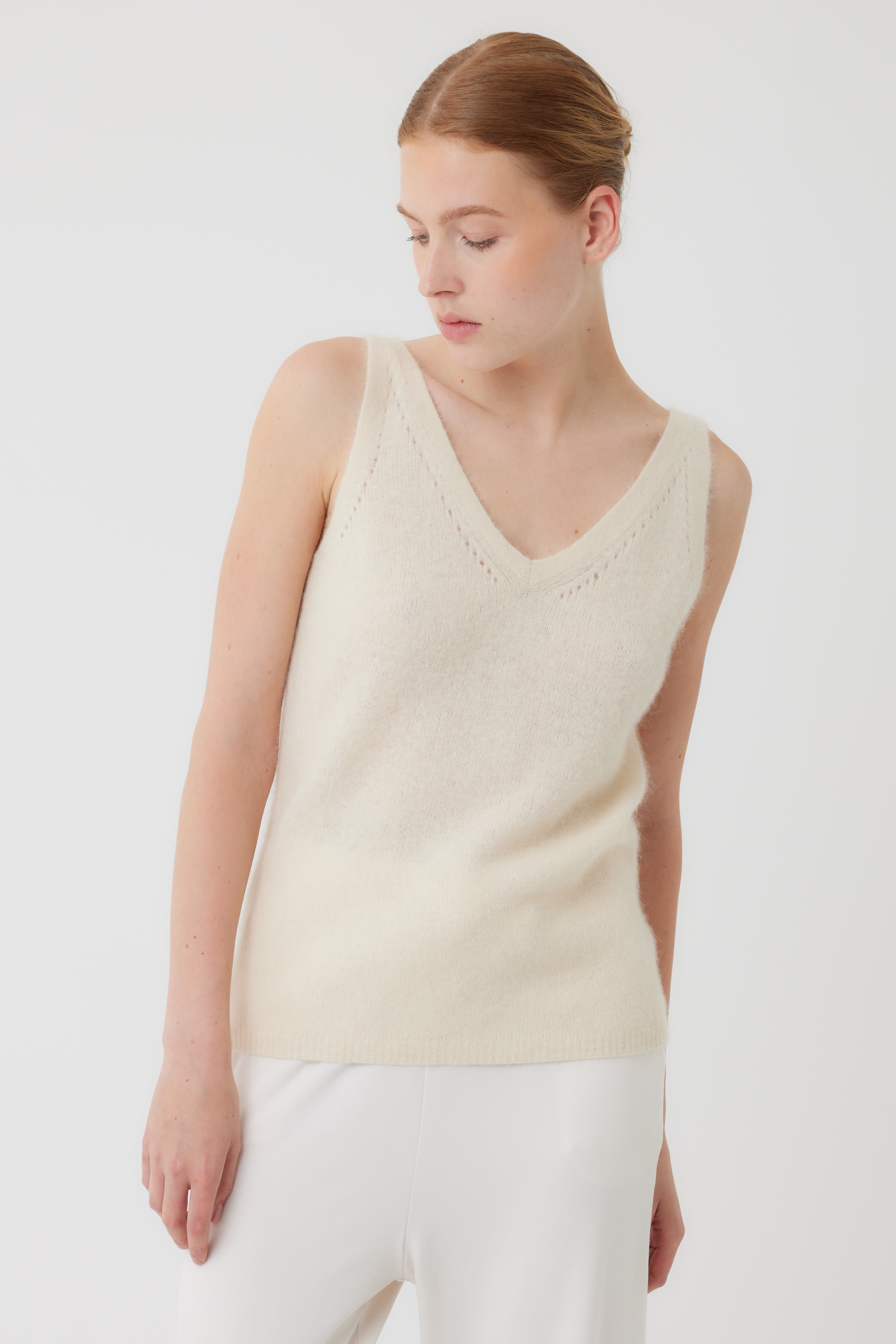 Majestic Filatures Tank Top - Milk - RUM Amsterdam