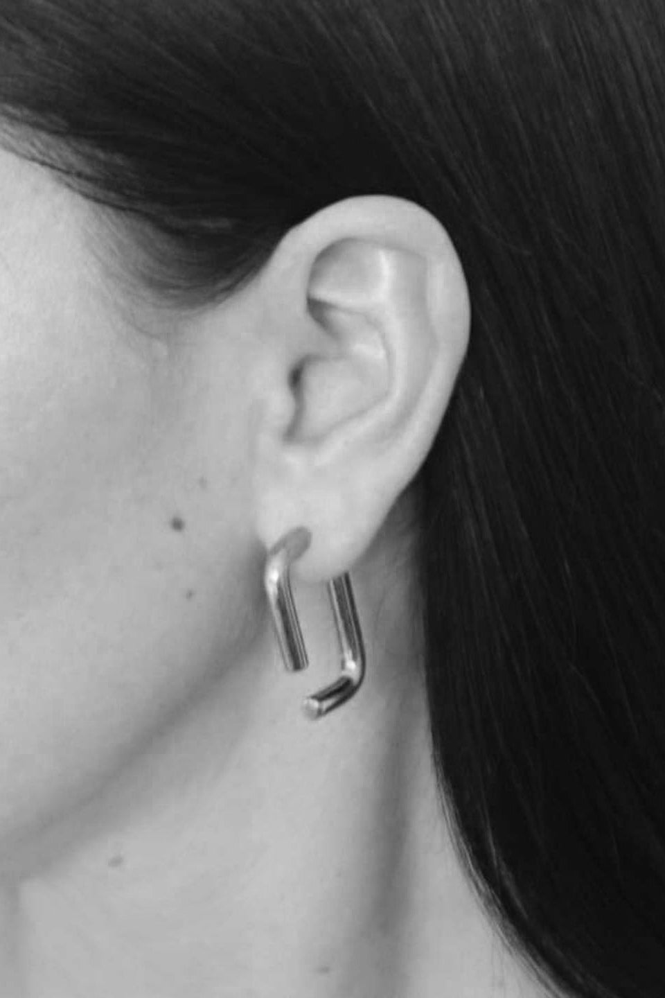 Bandhu Linked Earrings - Silver - RUM Amsterdam