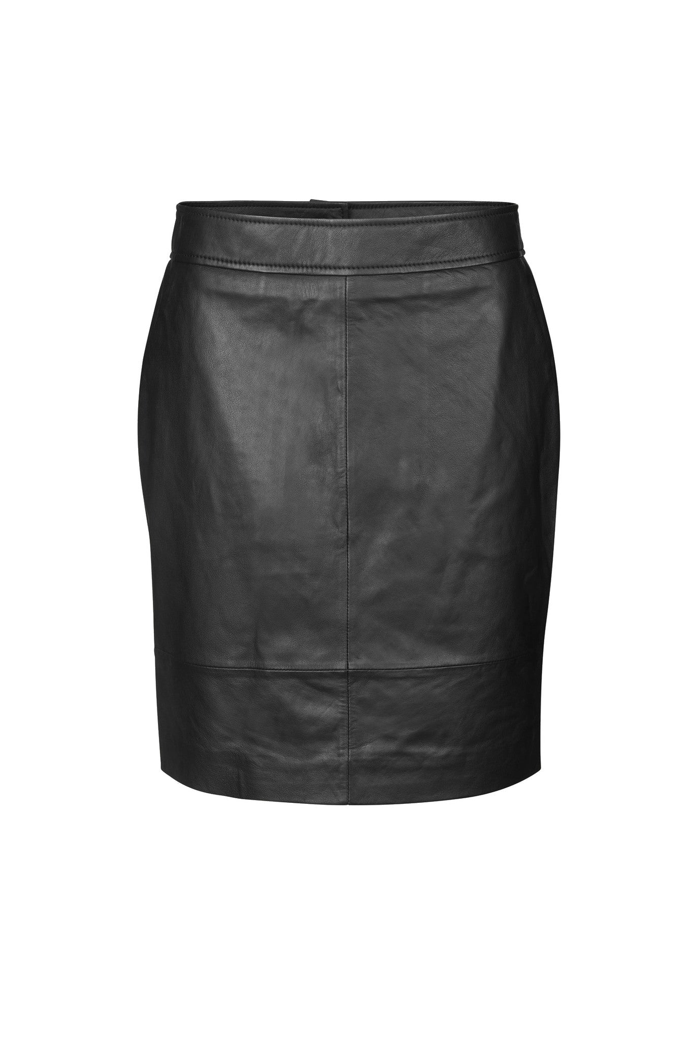 Second Female Francie Mini Leather Skirt - Black - RUM Amsterdam