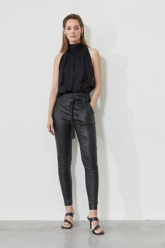 DNA Amsterdam Ann Leather Pant - Black - RUM Amsterdam