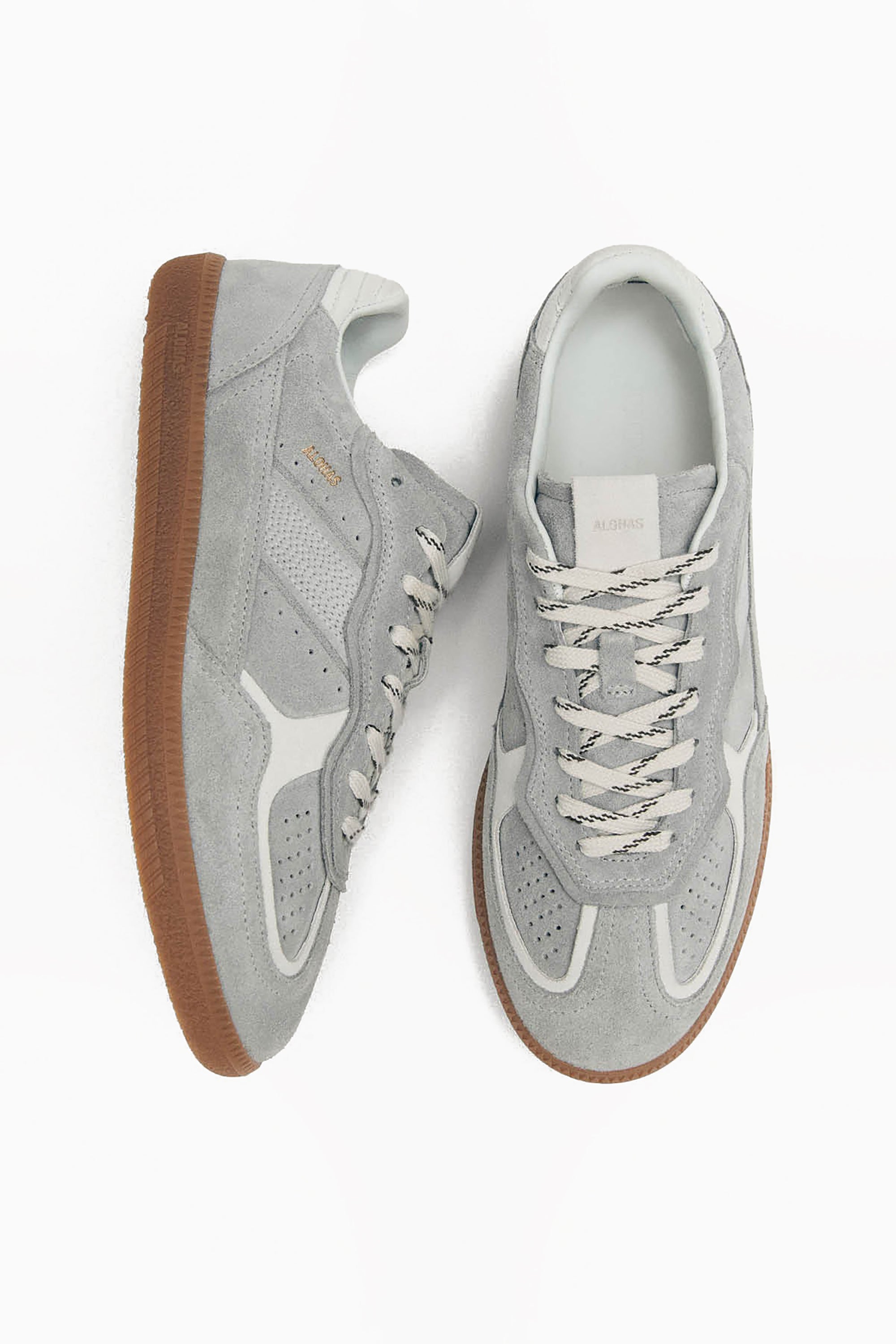 Tb.490 Leather Sneakers - Rife Grey