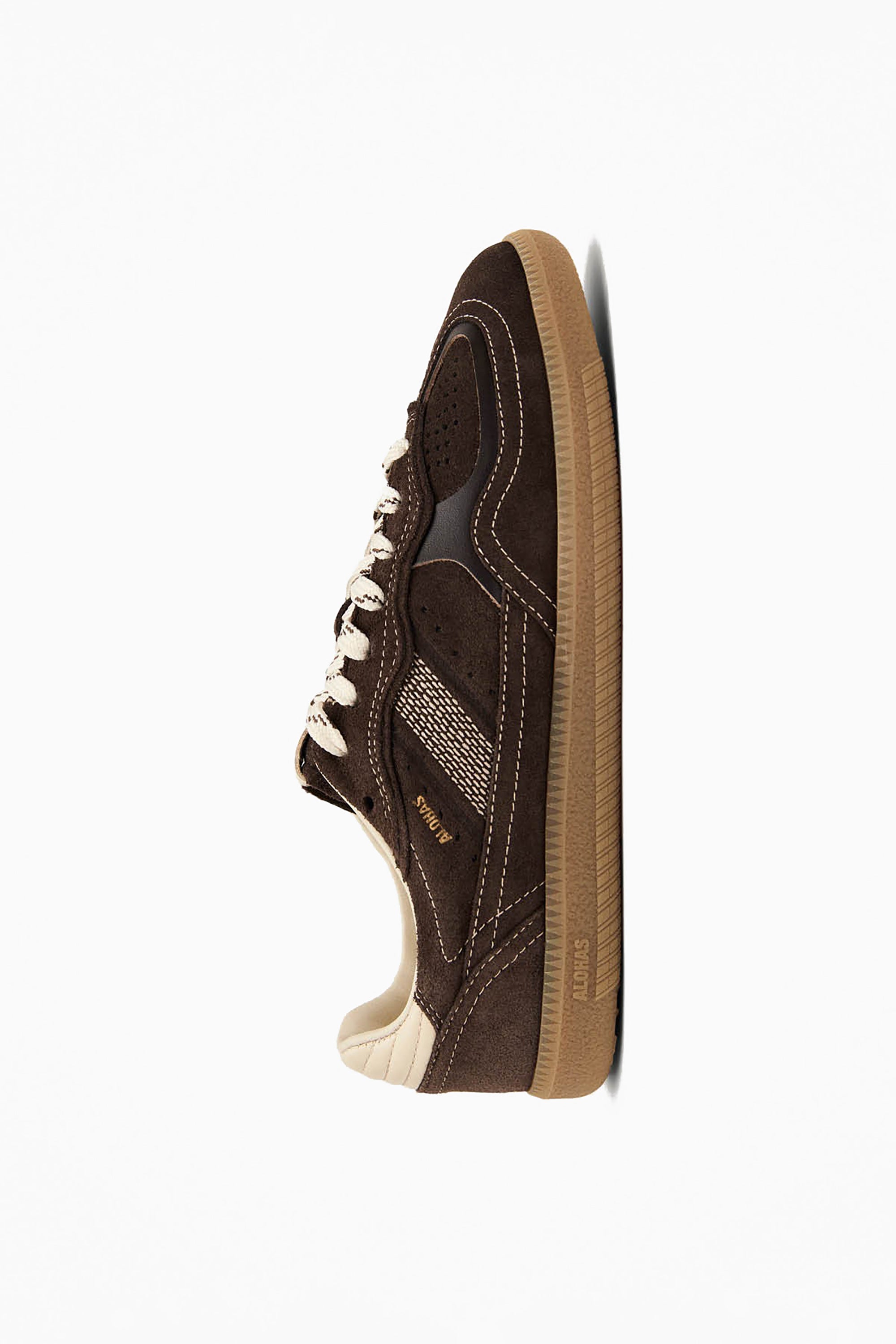 Tb.490 Leather Sneakers - Rife Chocolate Cream