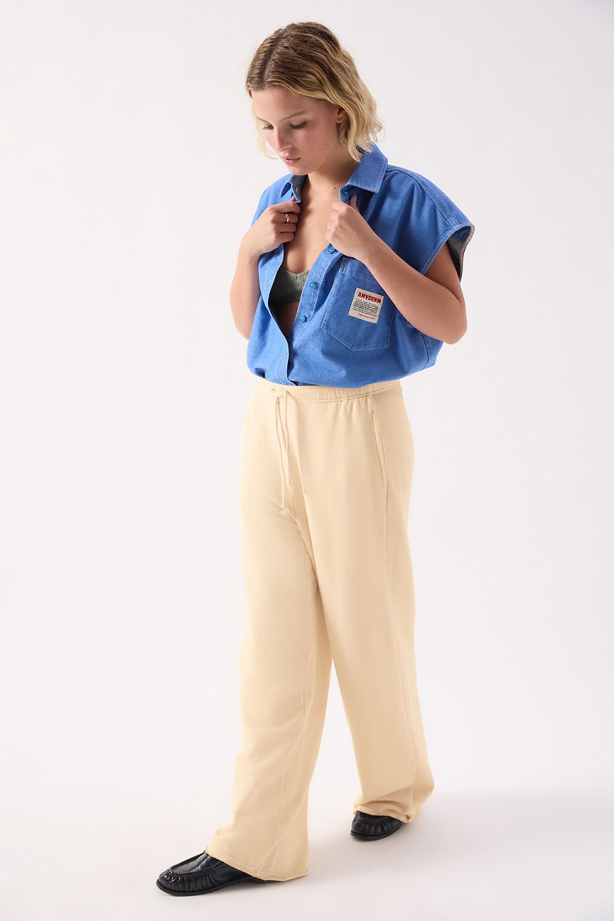 Atubay Joggers - Ecru