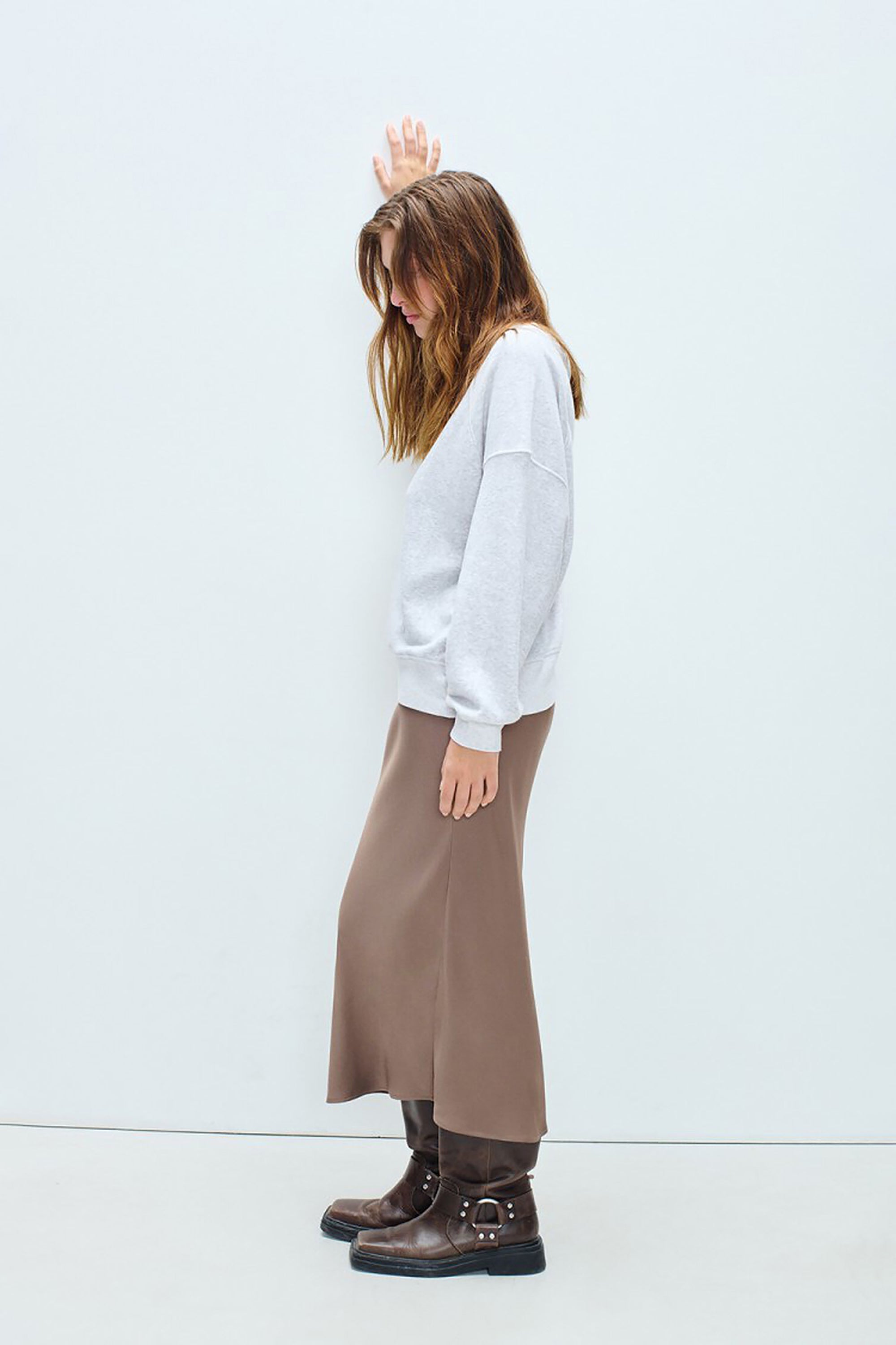 Atubay Sweatshirt - Arctic Melange - RUM Amsterdam