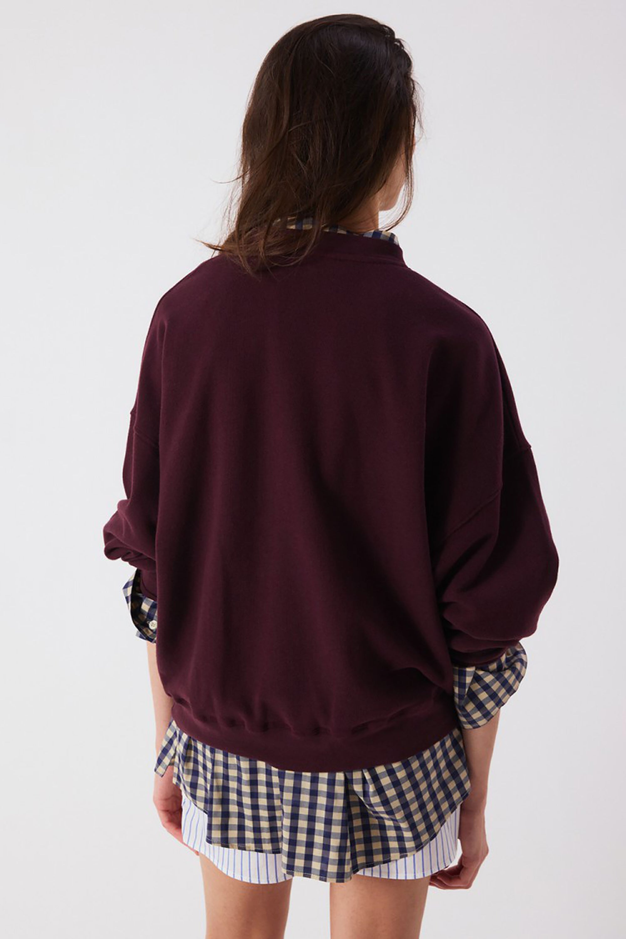 Atubay Sweatshirt - Wine Lie