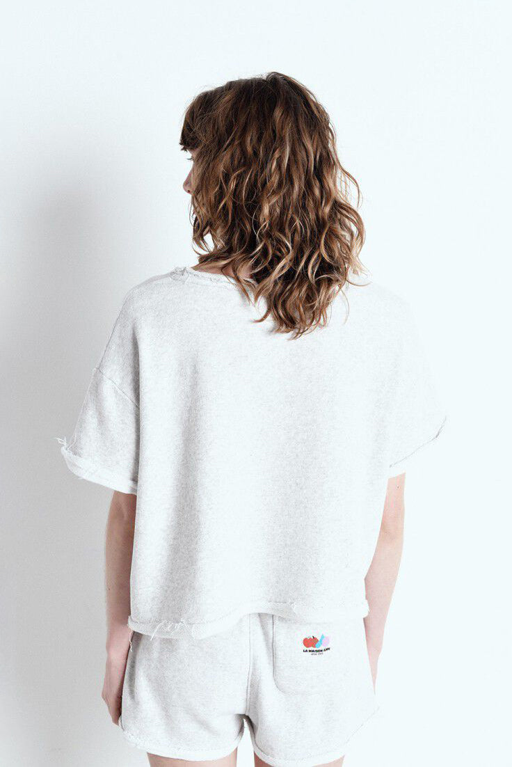 Atubay Tee - Arctic Melange - RUM Amsterdam