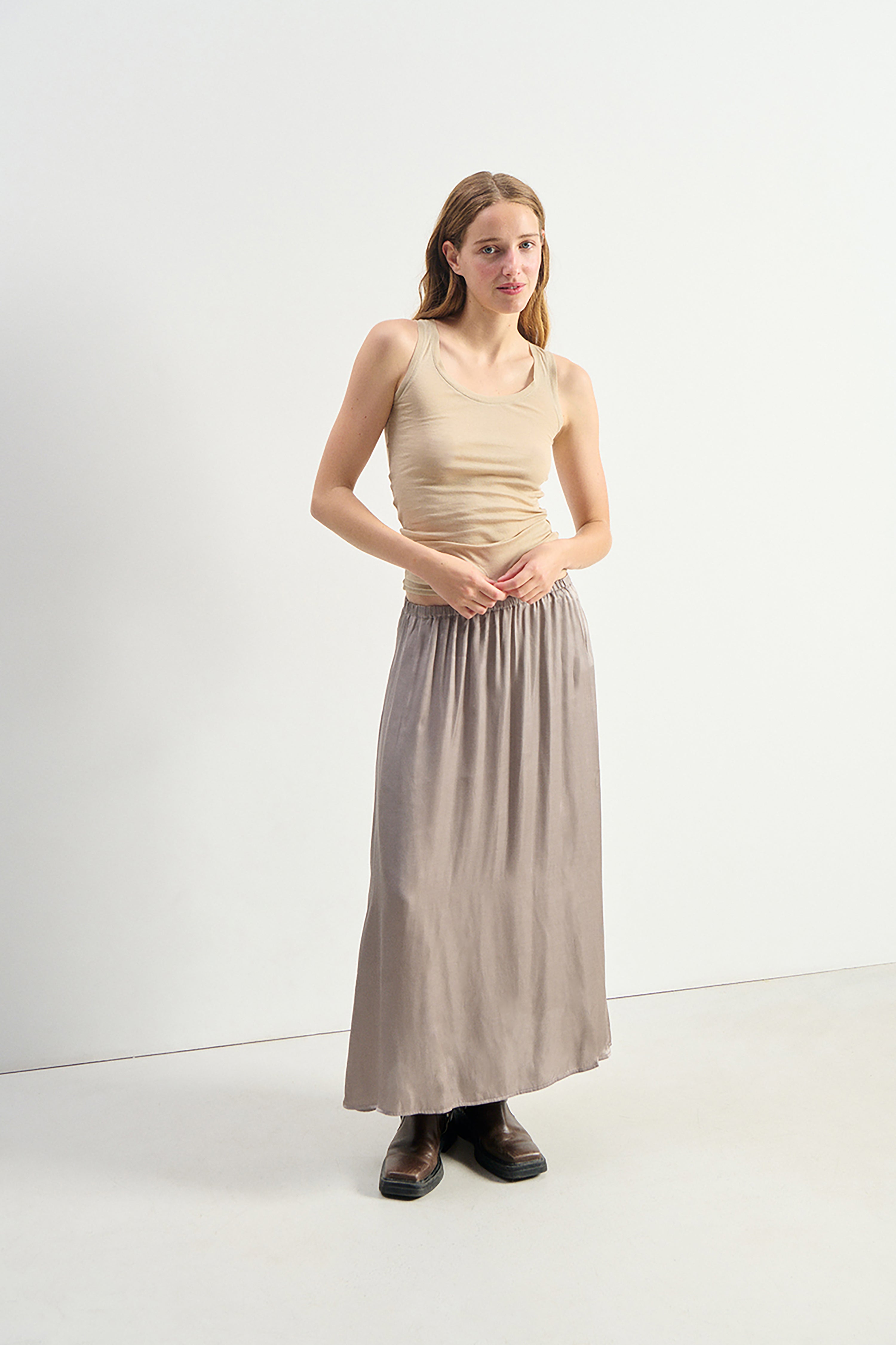 Bovalow Skirt - Turtledove