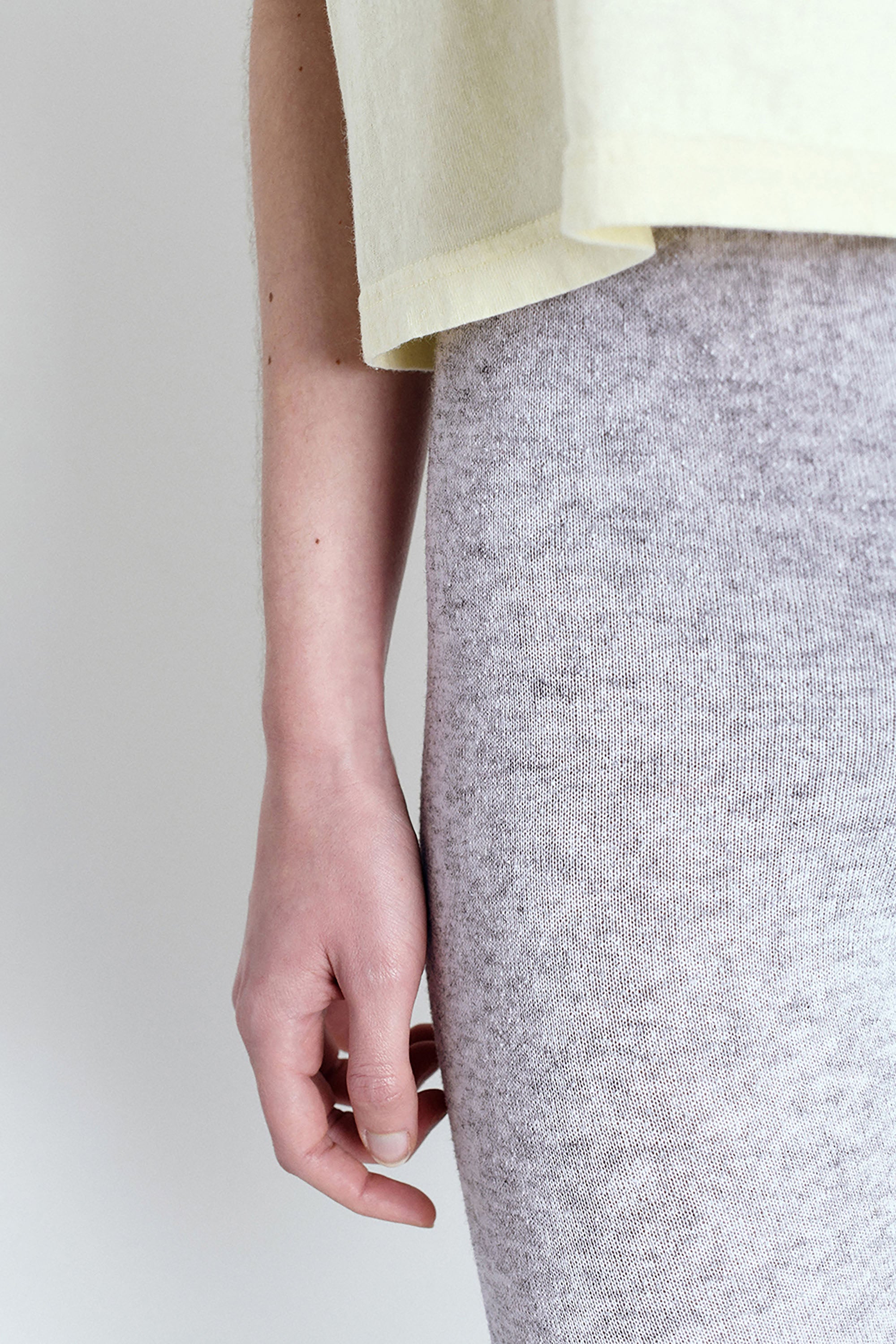 Evona Legging - Light Grey Melange - RUM Amsterdam