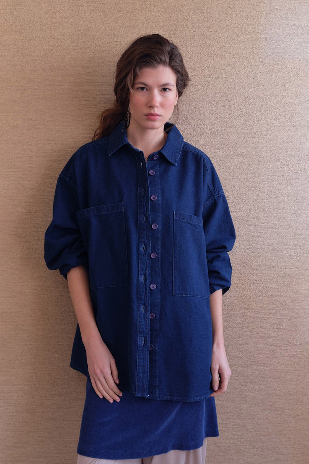 Comow Shirt - Raw Blue