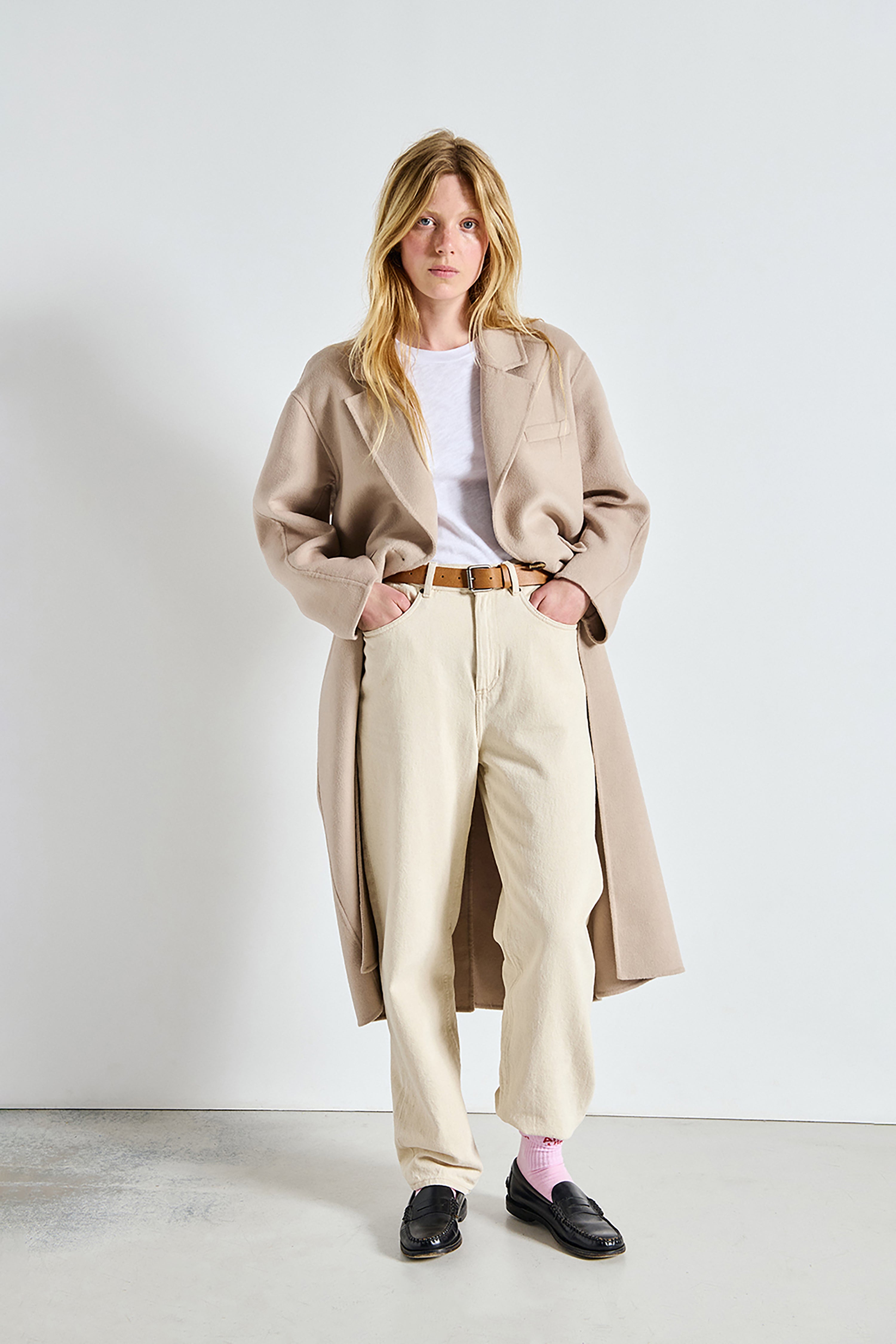 Dadoulove Coat - Greige