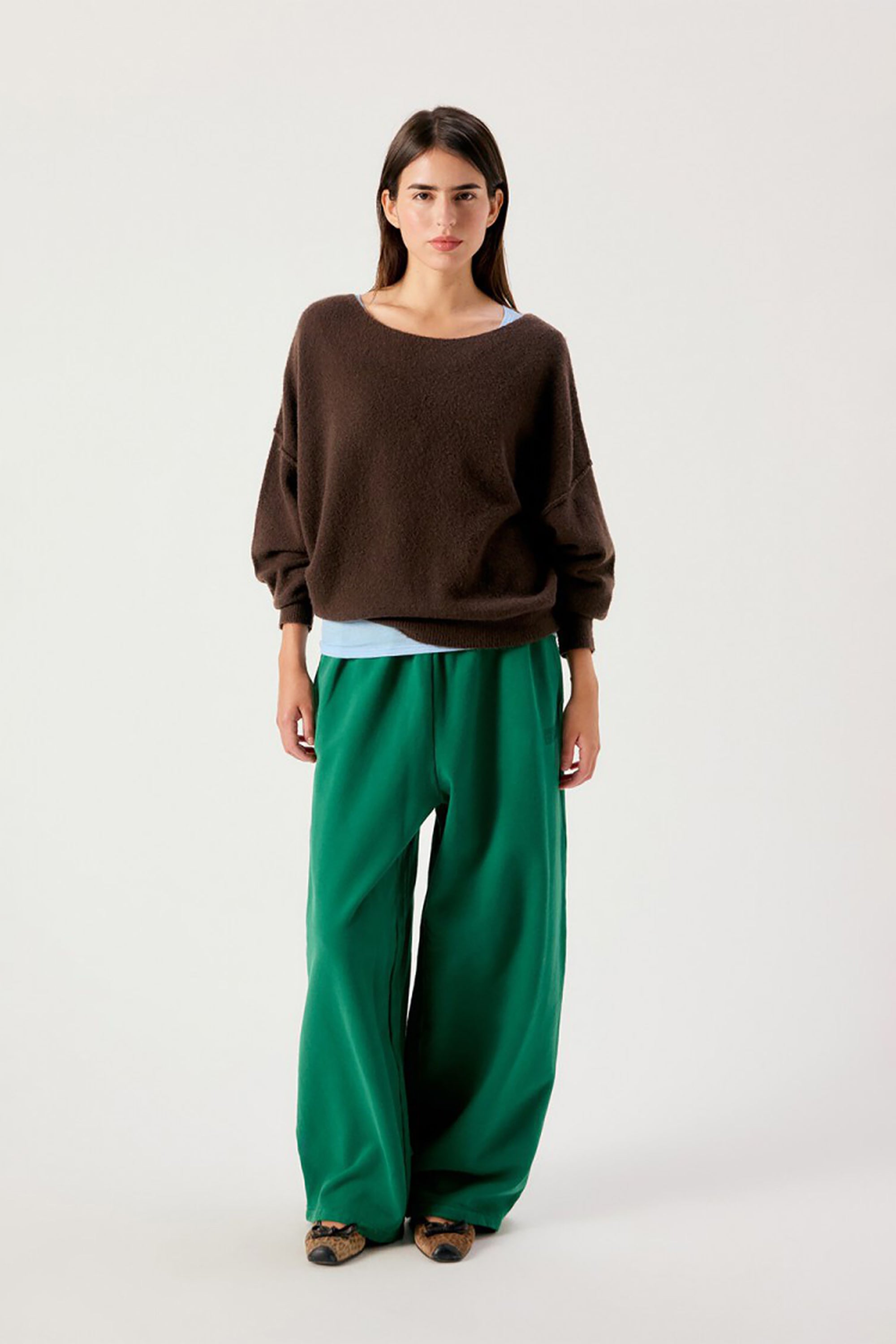 Damsville Jumper - Brown Melange