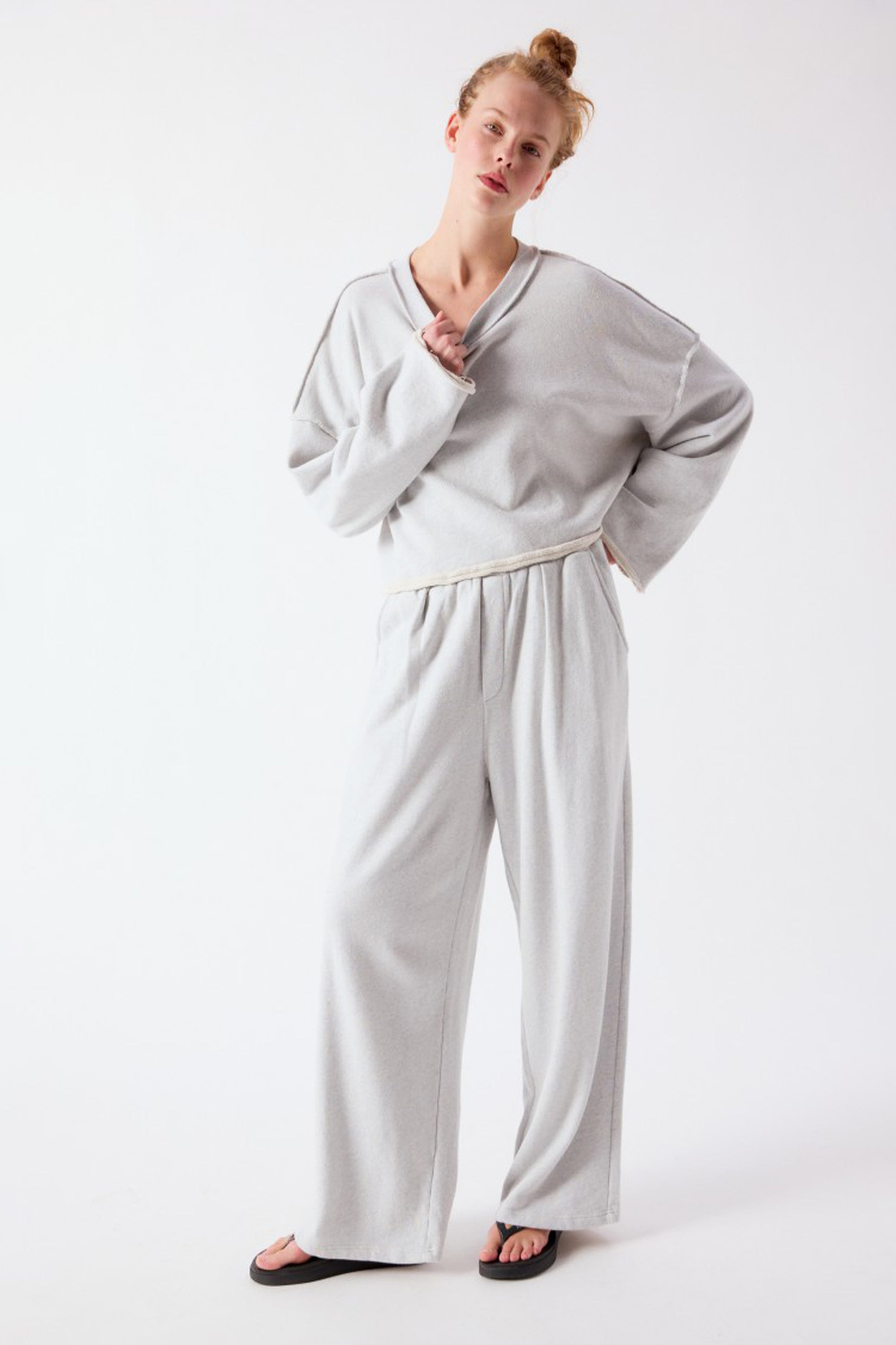 Dantown Joggers - Sky Blue Melange