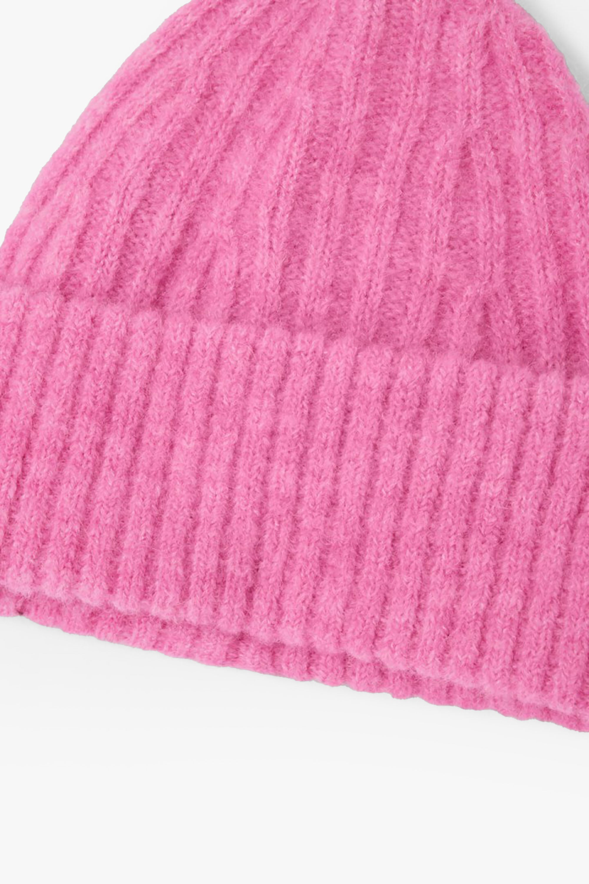 East Beanie - Bubble Pink Melange