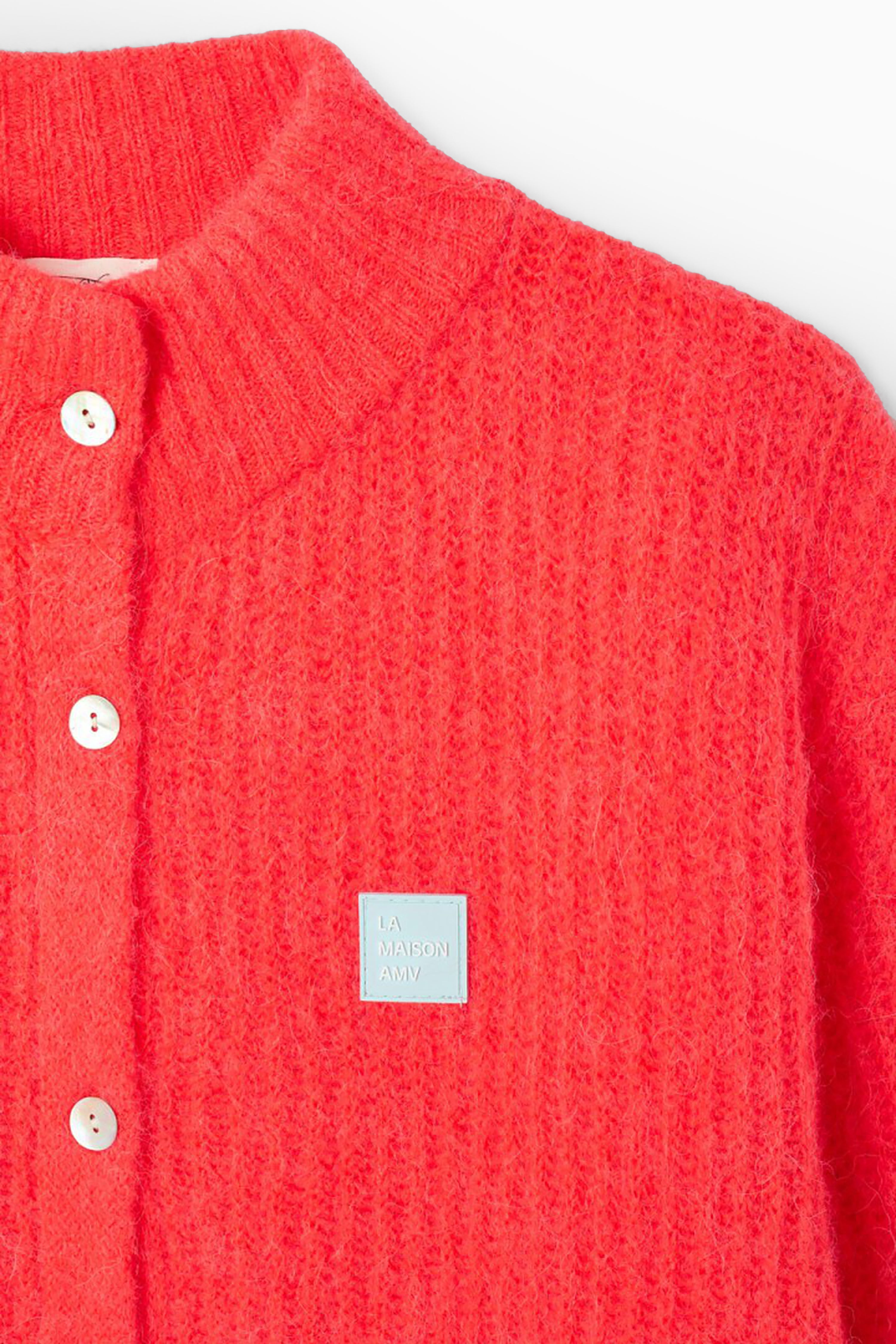 East Button-Up Cardigan - Fluorescent Sunrise