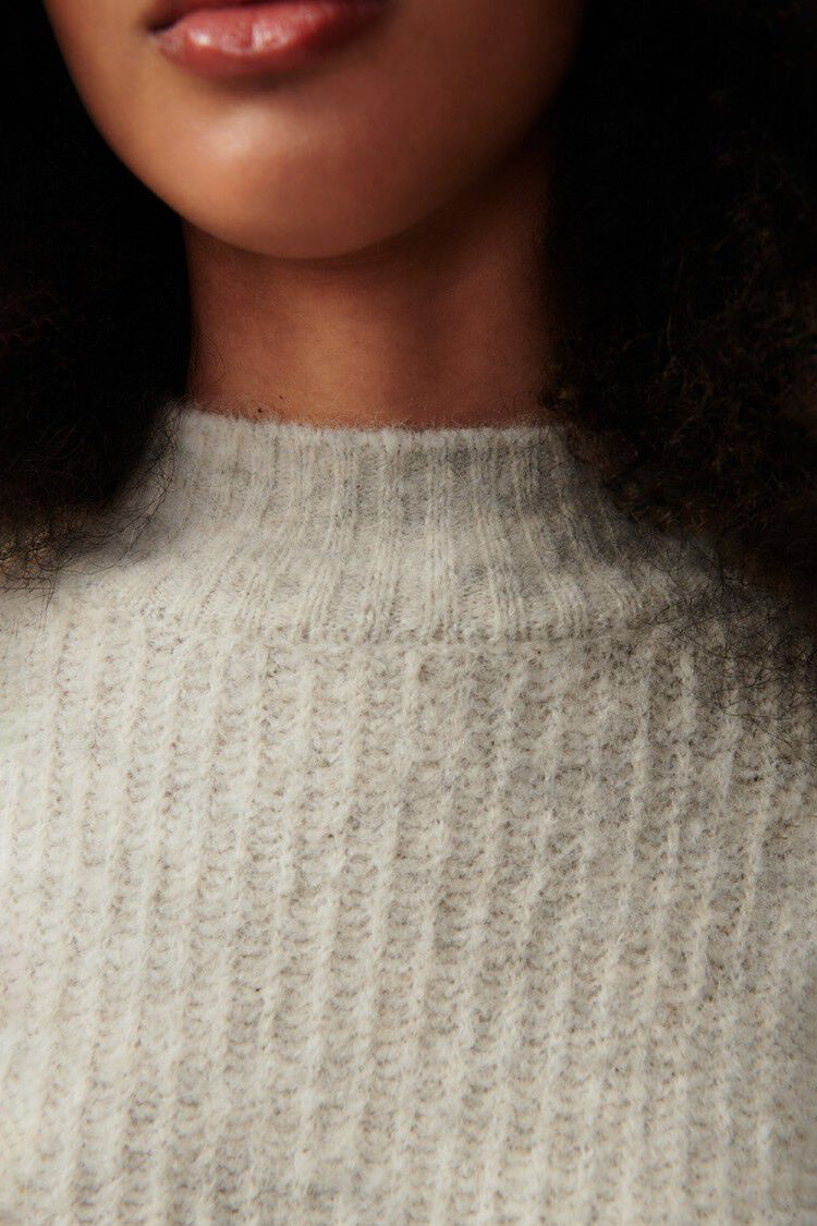 American Vintage East Jumper - Powder Snow Melange - RUM Amsterdam