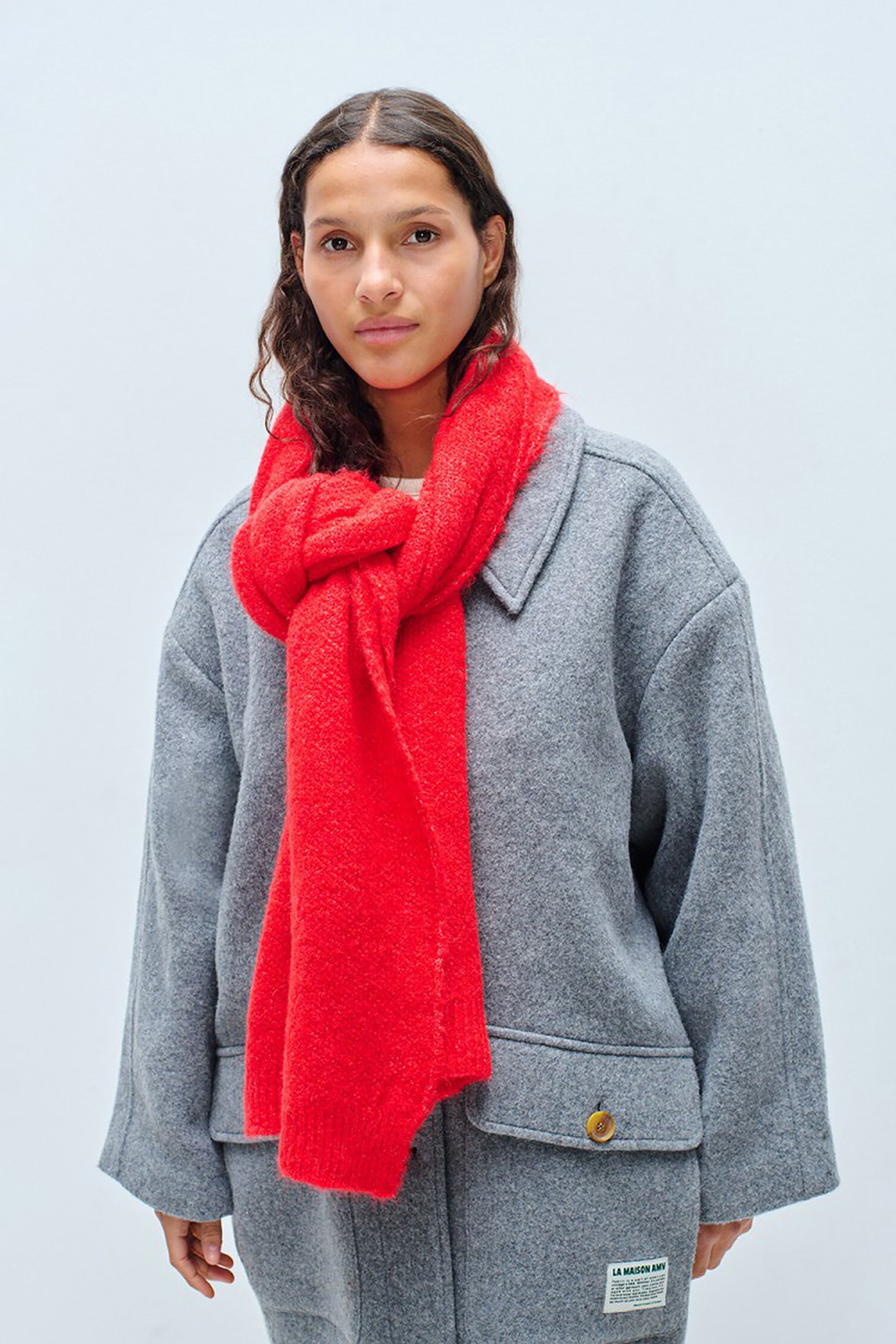 East Scarf - Pepper Melange