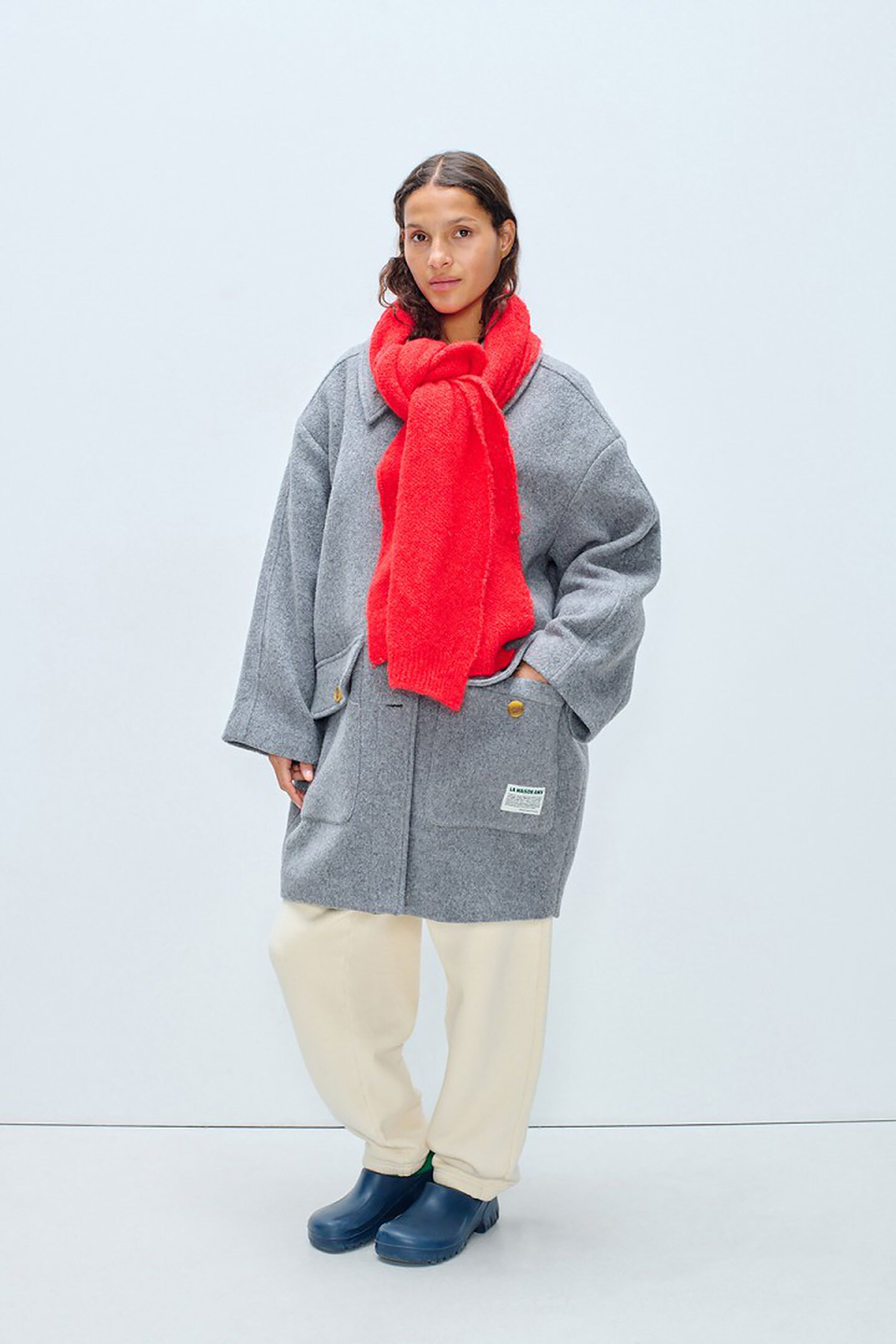 East Scarf - Pepper Melange