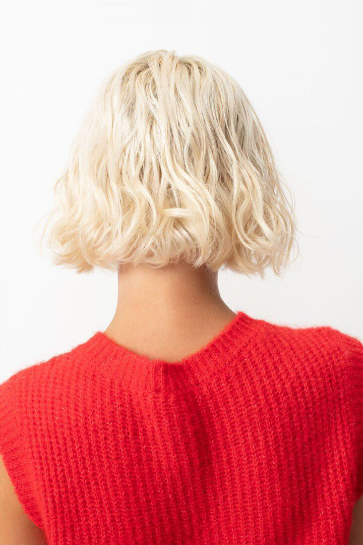 East Sleeveless Cardigan - Pepper Melange - RUM Amsterdam