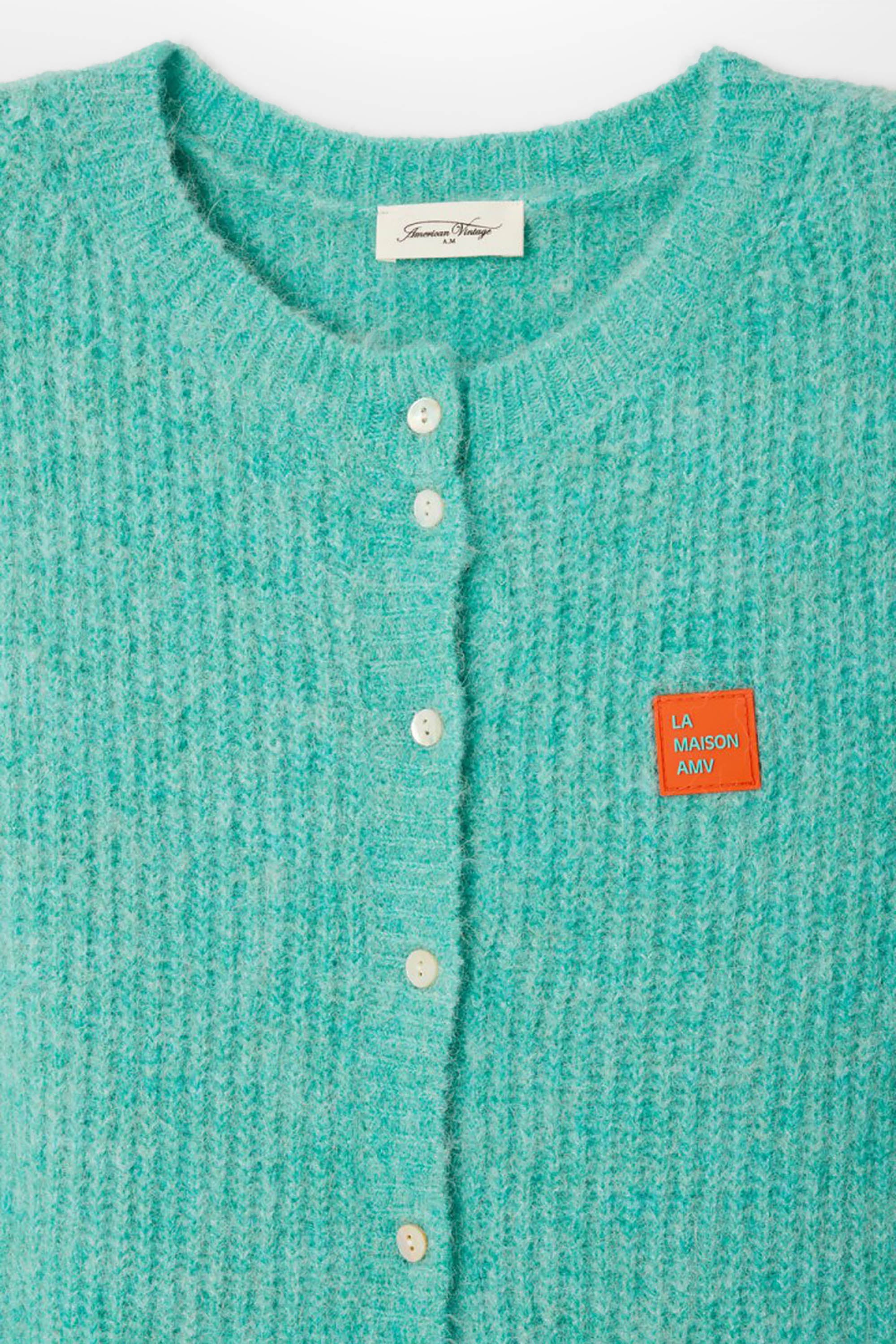 East Sleeveless Cardigan - Reef Melange - RUM Amsterdam