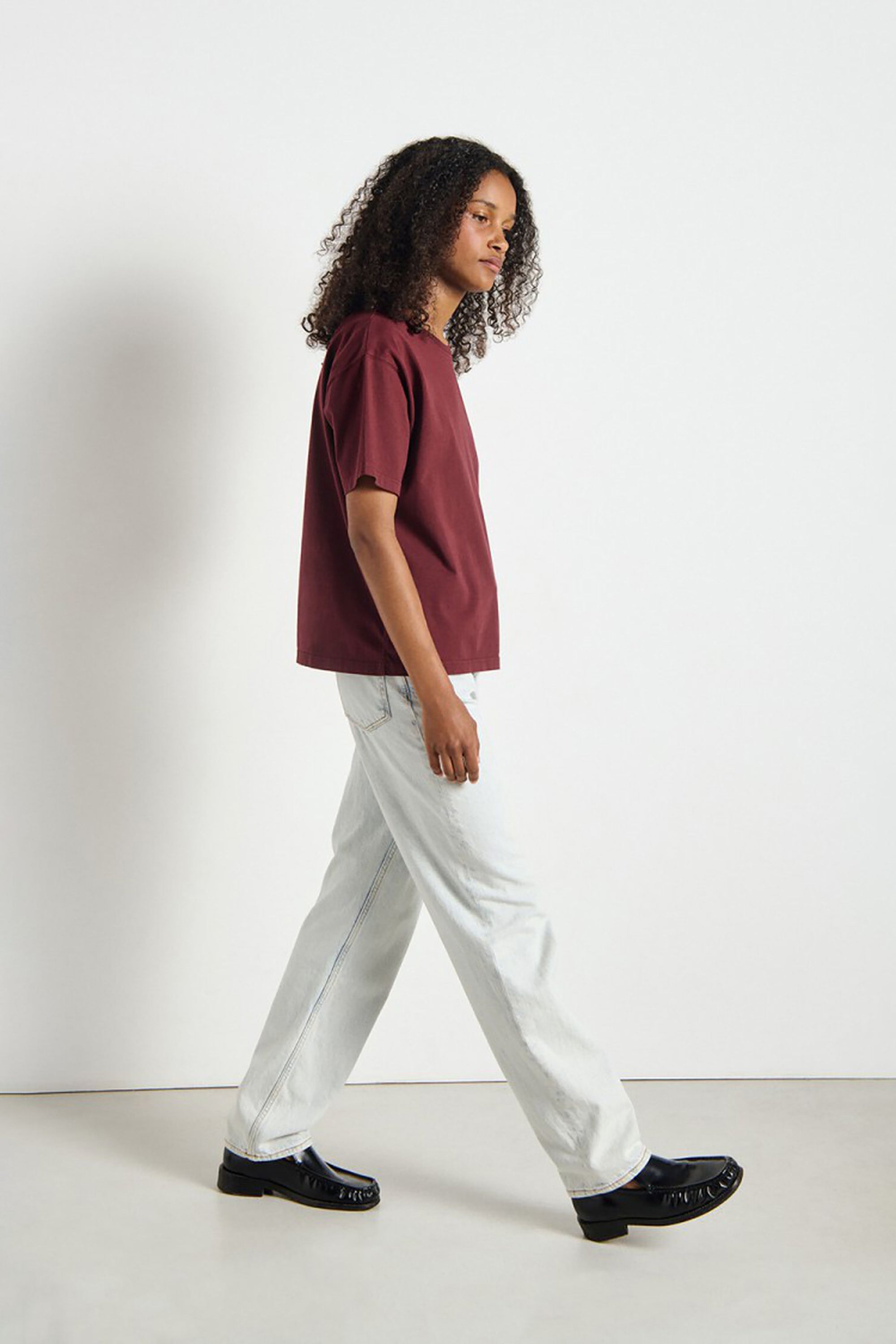 Fizvalley T-Shirt - Vintage Burgundy