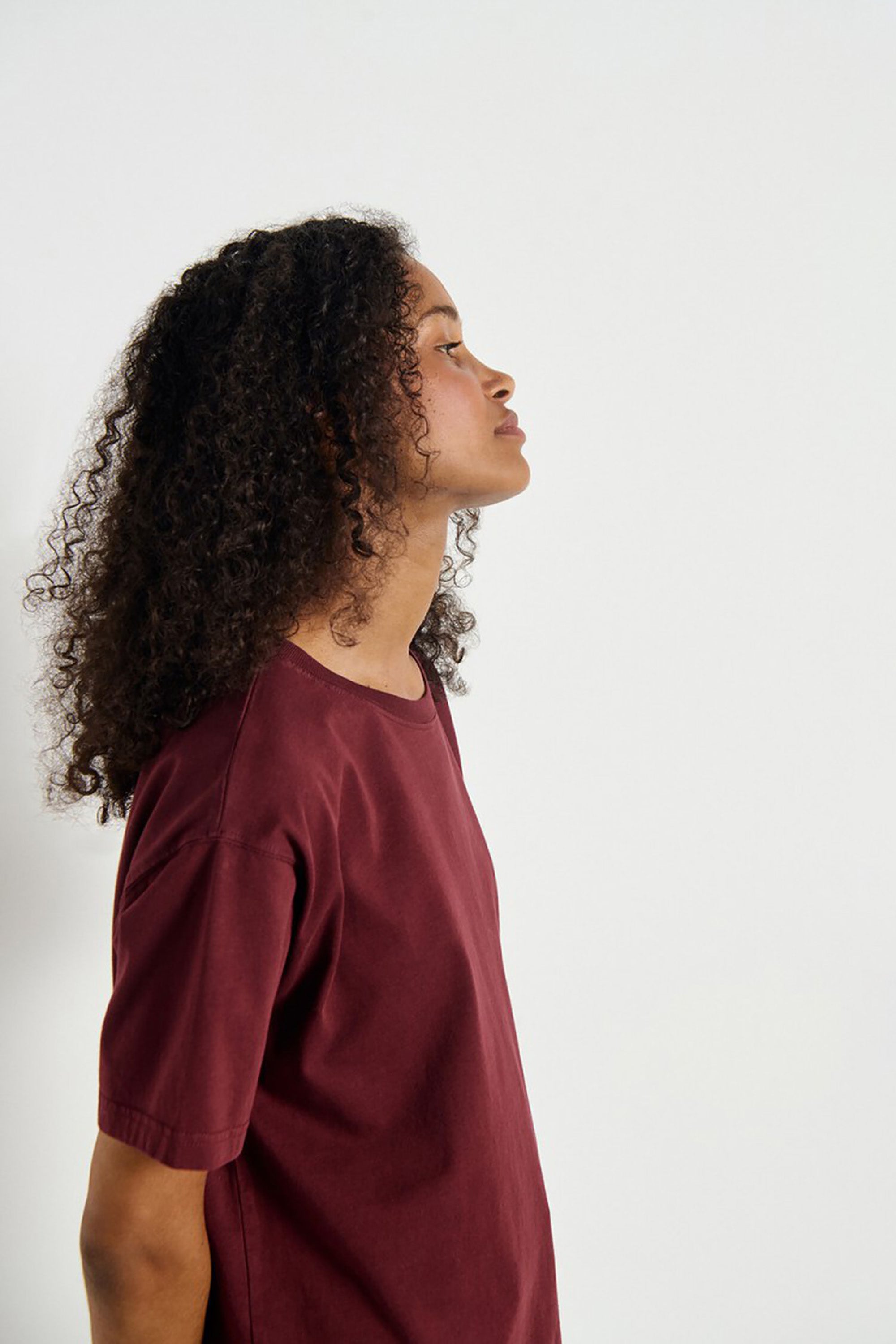 Fizvalley T-Shirt - Vintage Burgundy