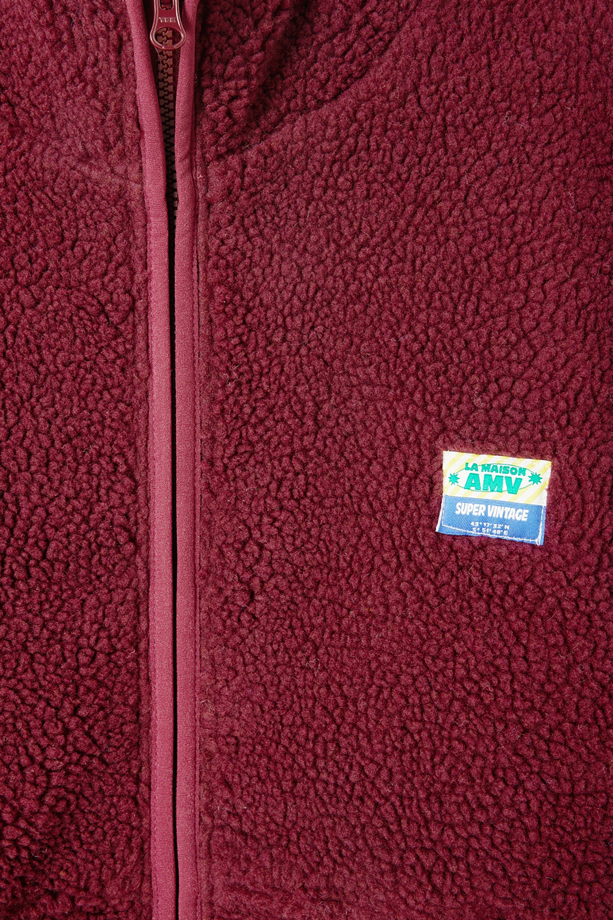 Hoktown Jacket - Burgundy Melange - RUM Amsterdam