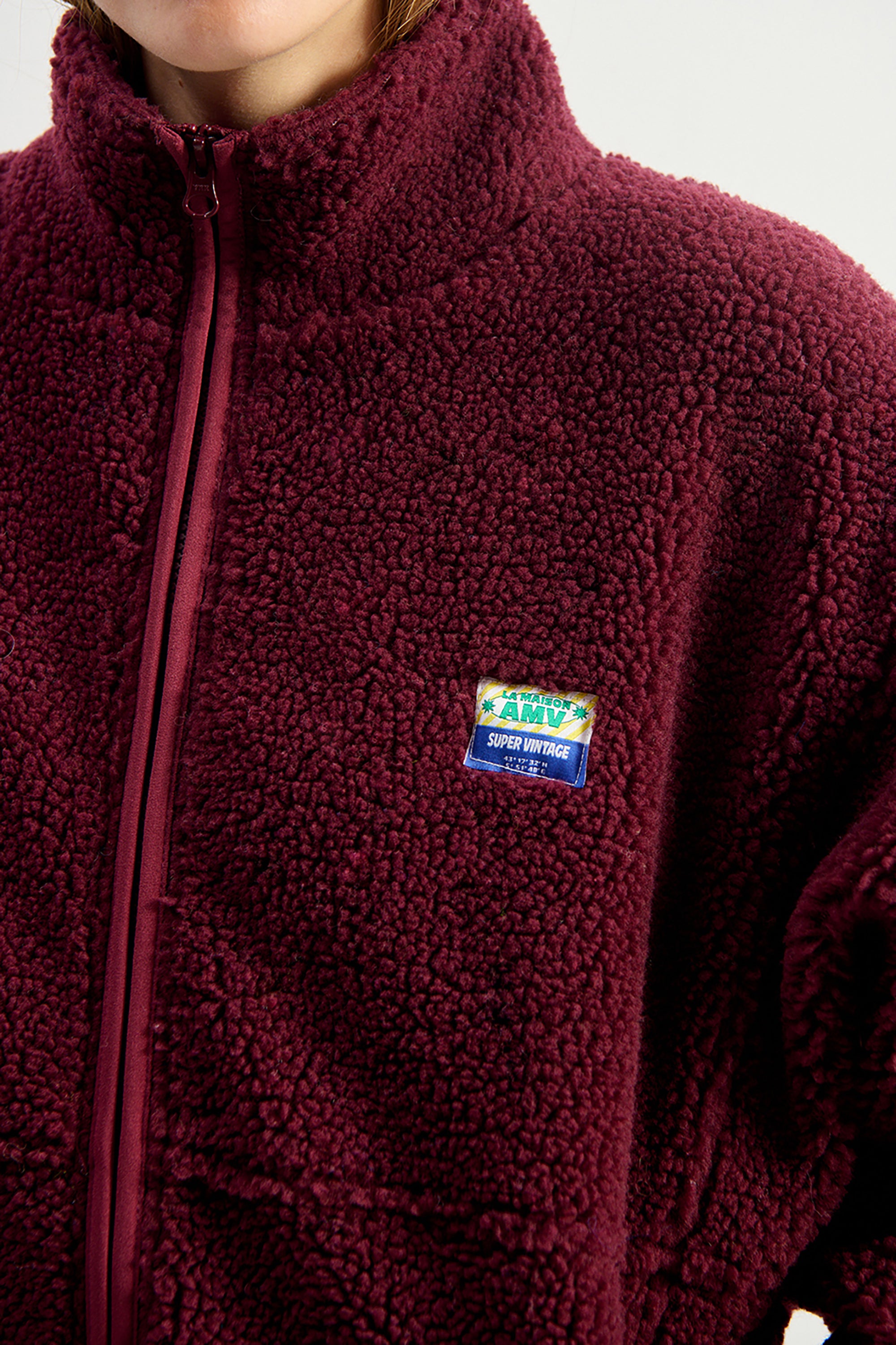 Hoktown Jacket - Burgundy Melange