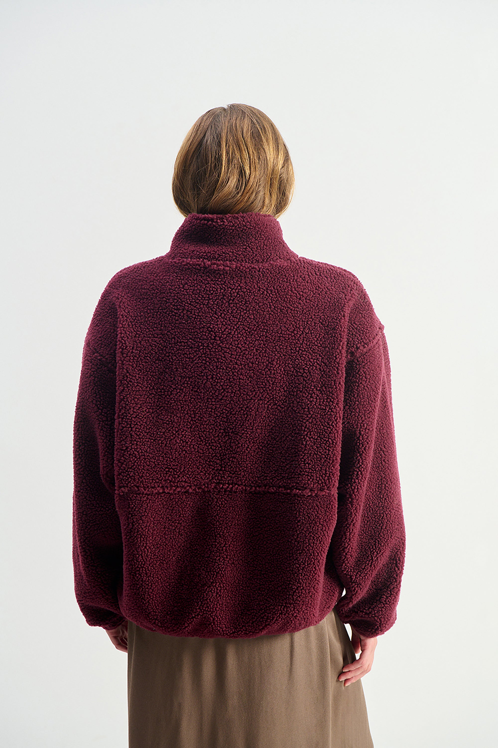 Hoktown Jacket - Burgundy Melange