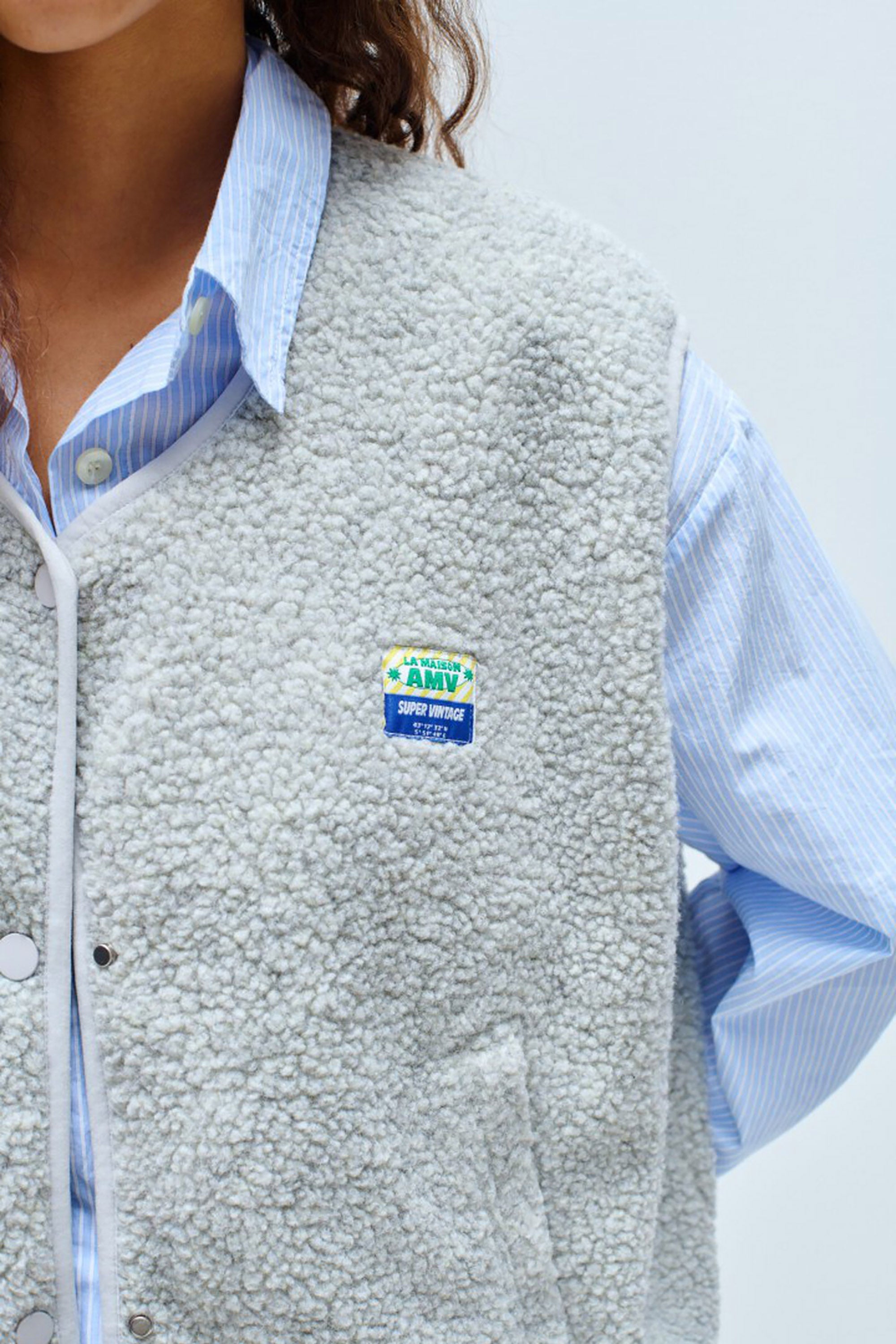 Hoktown Gilet - Polar Melange