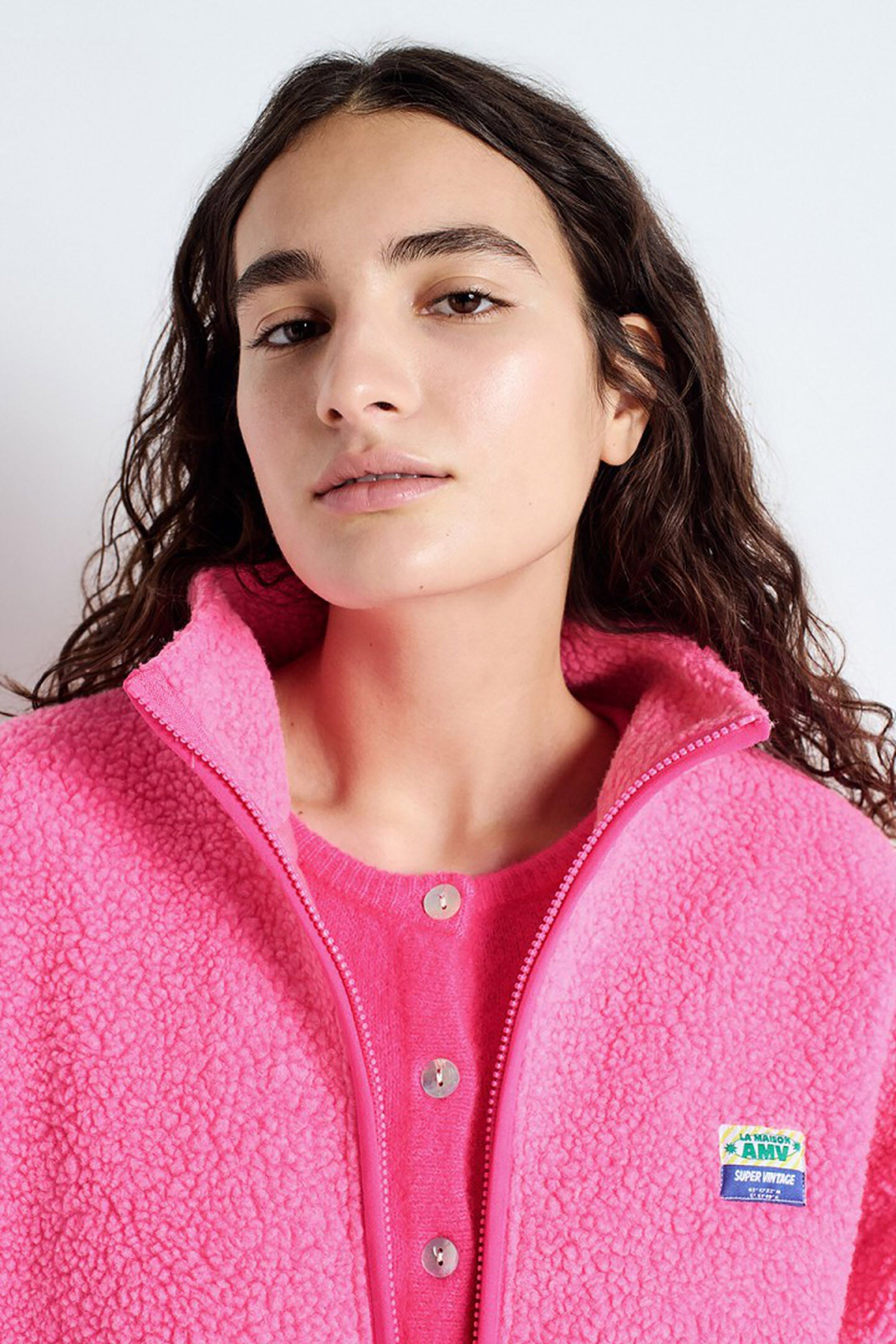 Hoktown Jacket - Acid Pink Melange