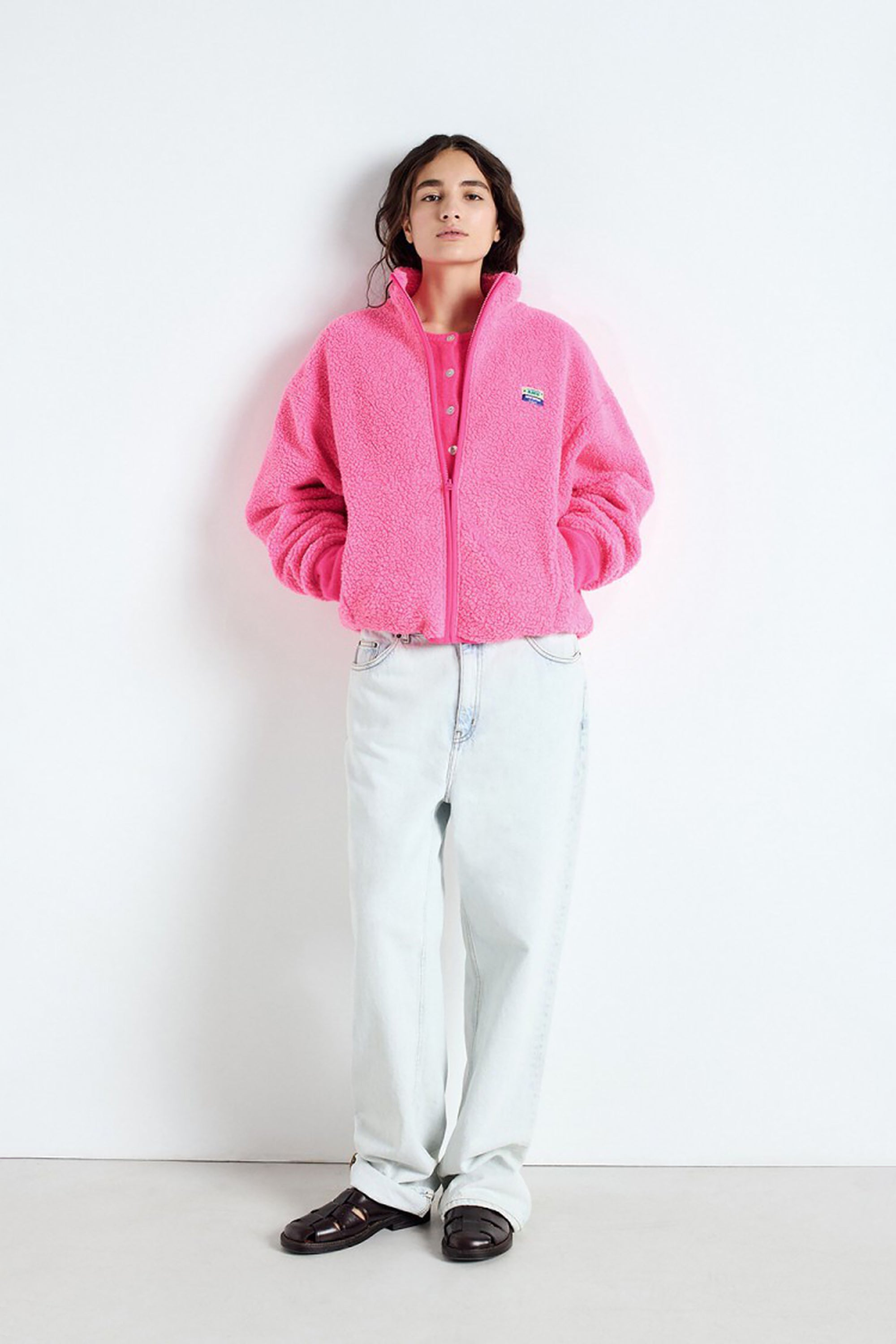 Hoktown Jacket - Acid Pink Melange
