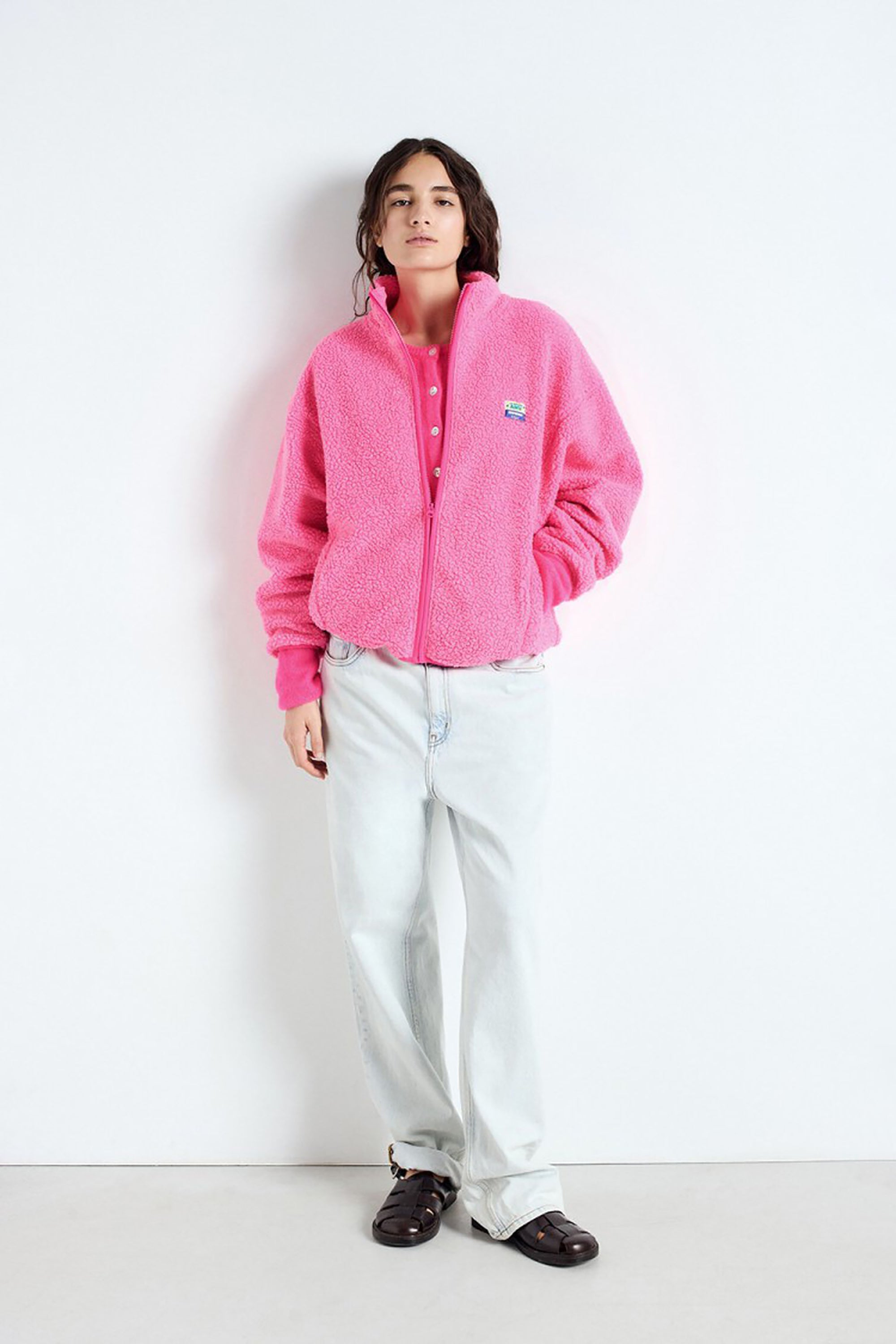 Hoktown Jacket - Acid Pink Melange