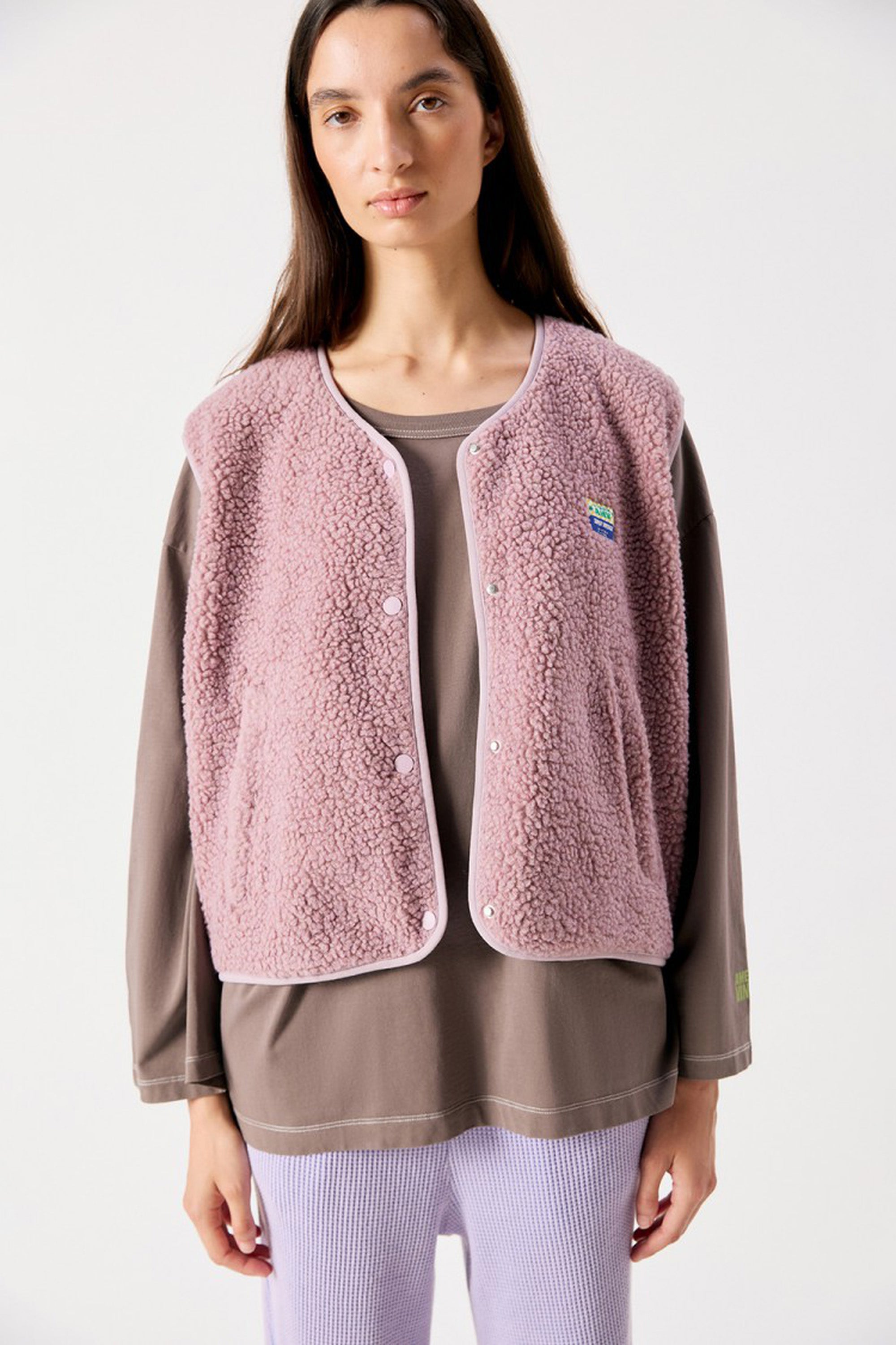 Hoktown Gilet - Sloeberry Melange