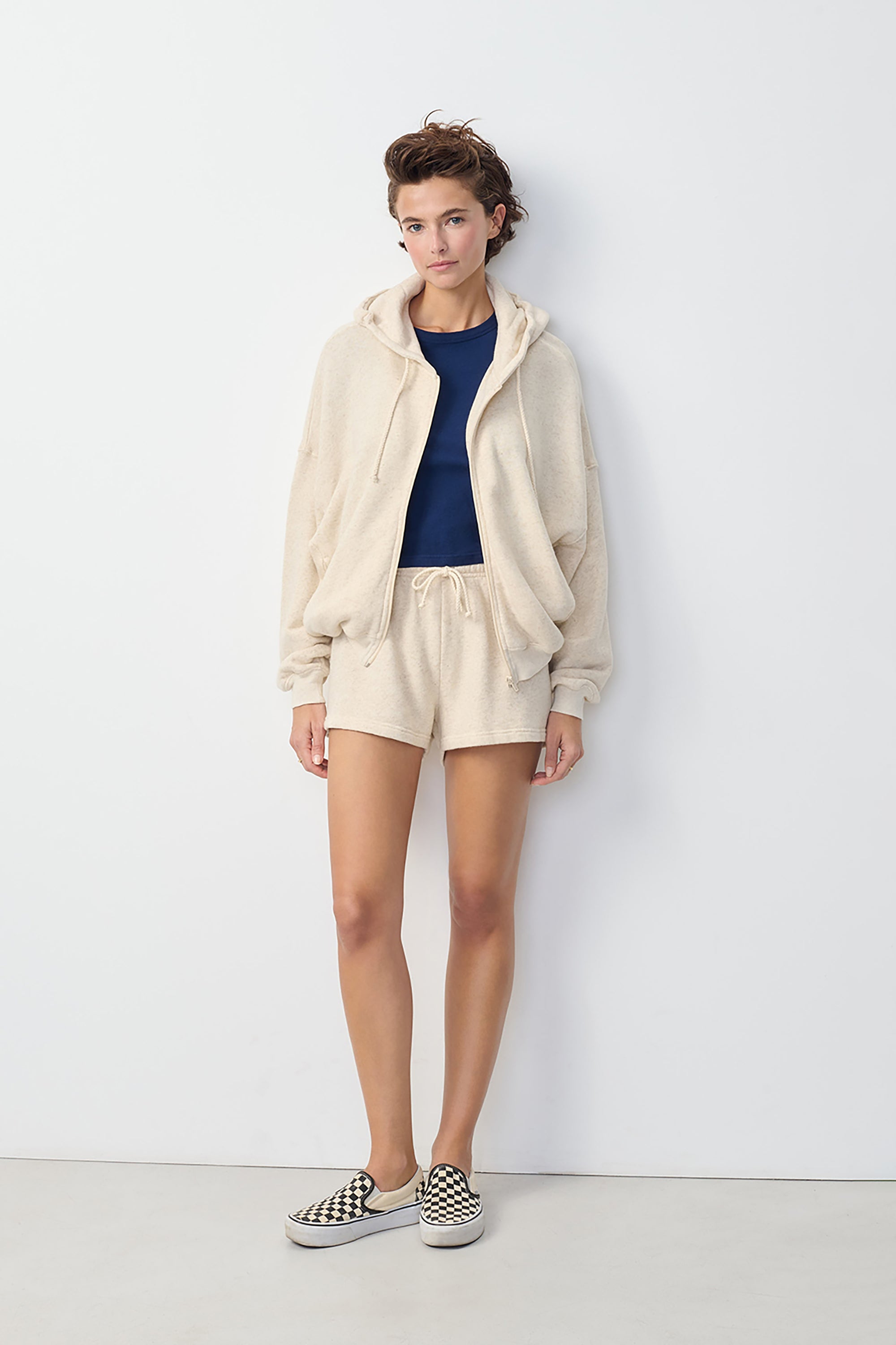 Itonay Shorts - Ecru Melange