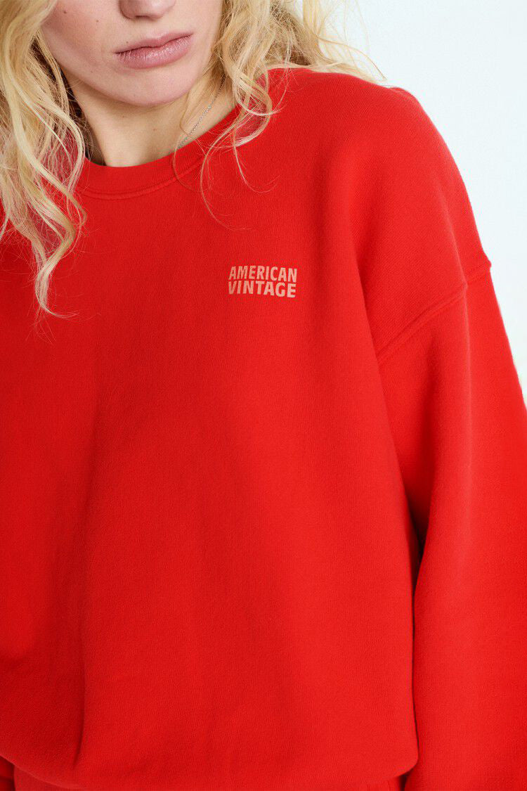 Izubird Sweater - Vintage Strawberry - RUM Amsterdam