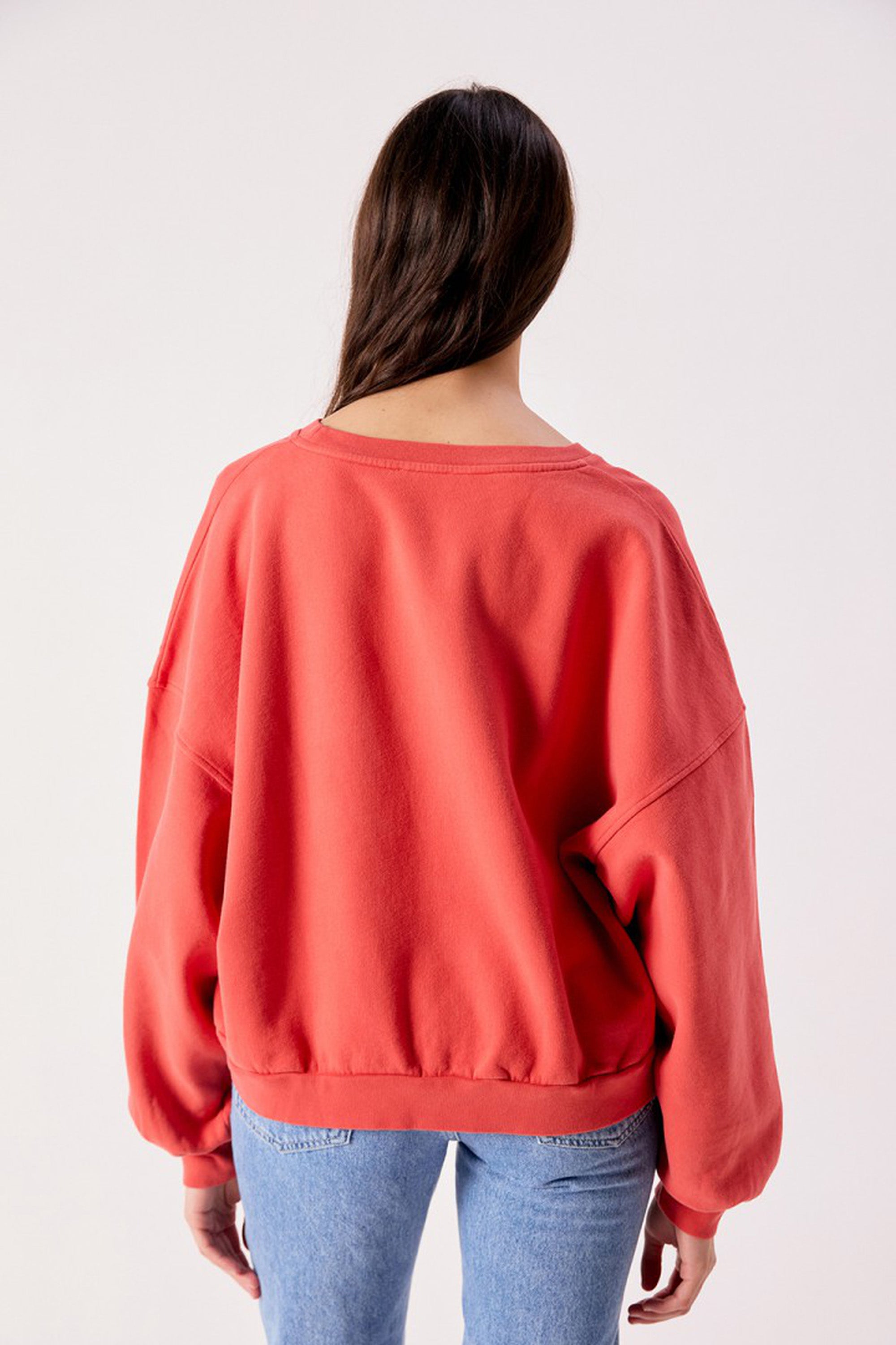 Jitbay Sweatshirt - Vintage Vermilion