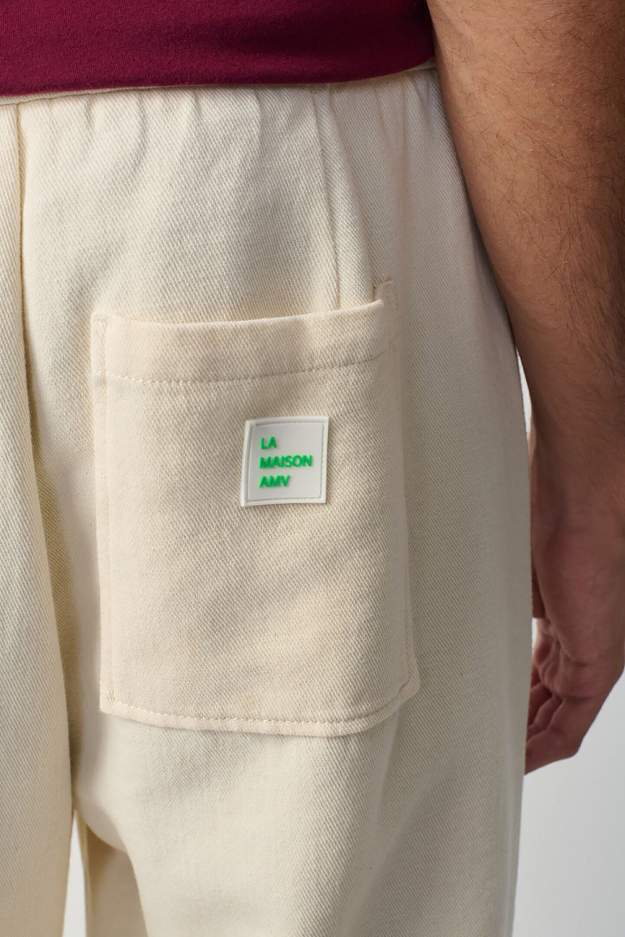 Men's Afaz Trousers - Ecru
