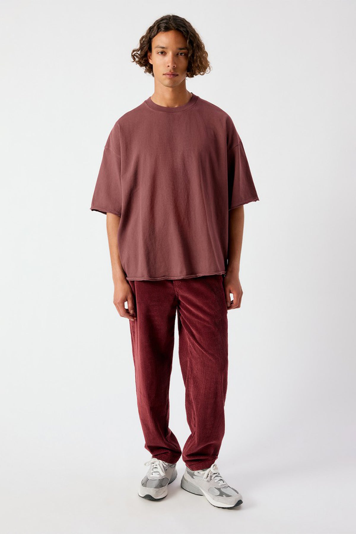 Men's Afoma T-Shirt - Vintage Burgundy