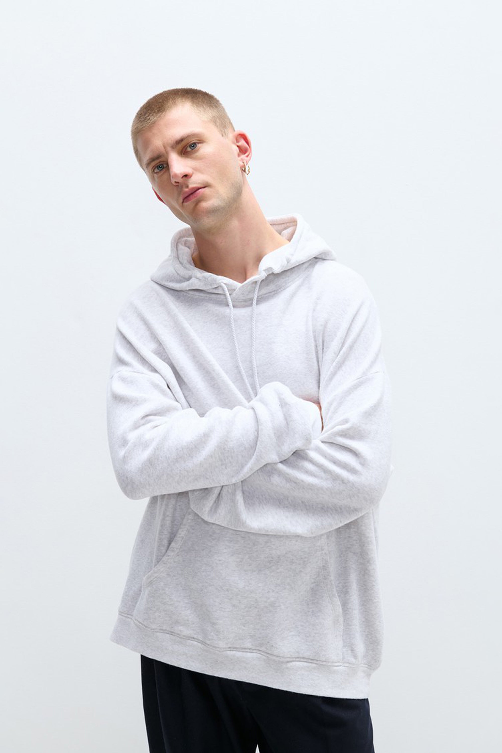 Men's Atubay Hooded Sweatshirt - Arctic Melange