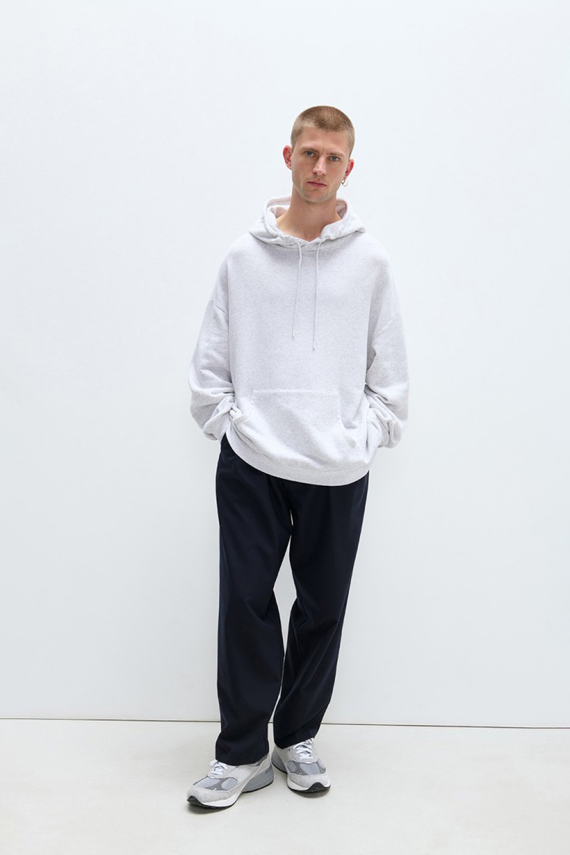 Men's Atubay Hooded Sweatshirt - Arctic Melange