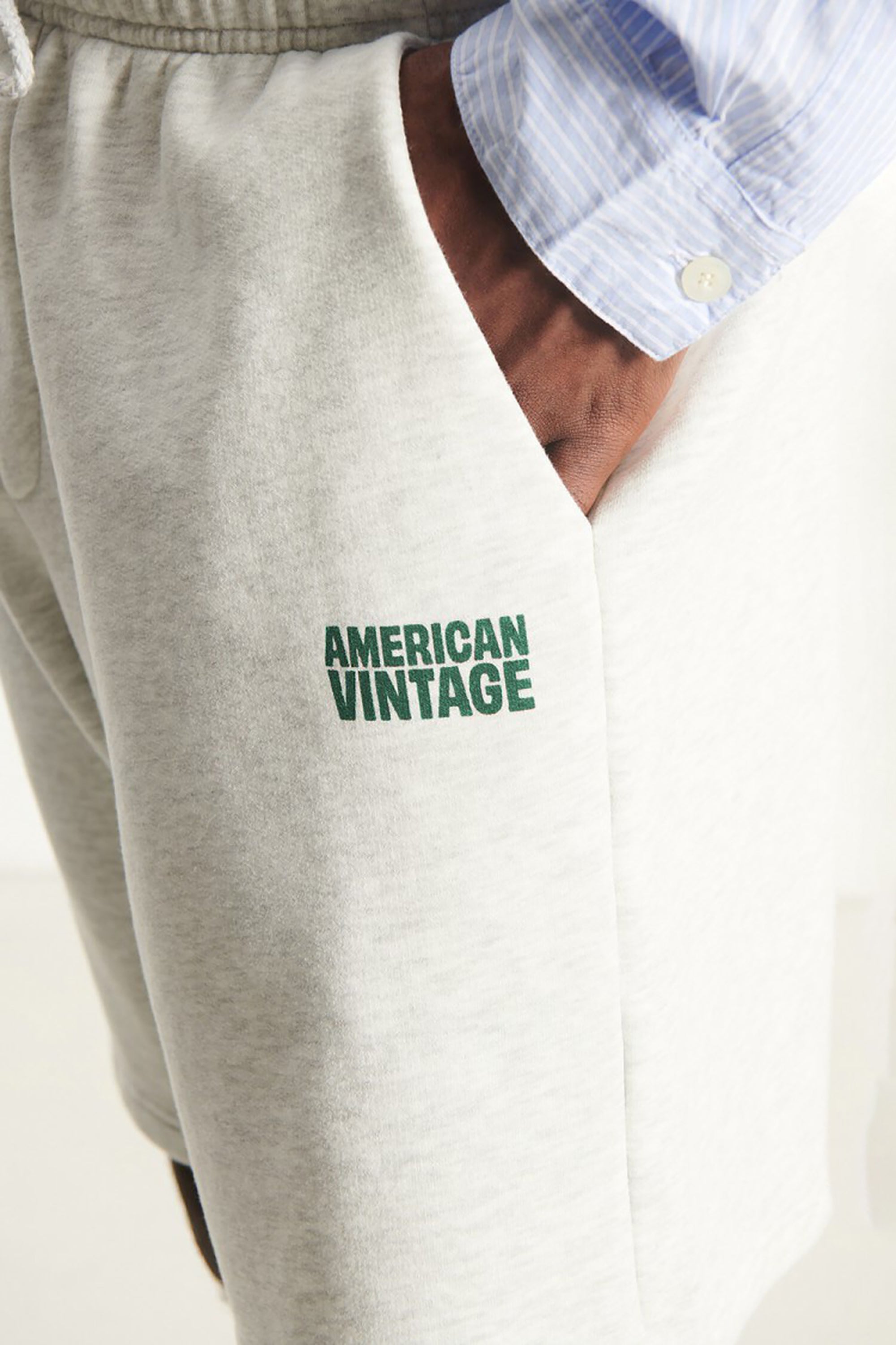 Men's Baptown Shorts - Heather Grey