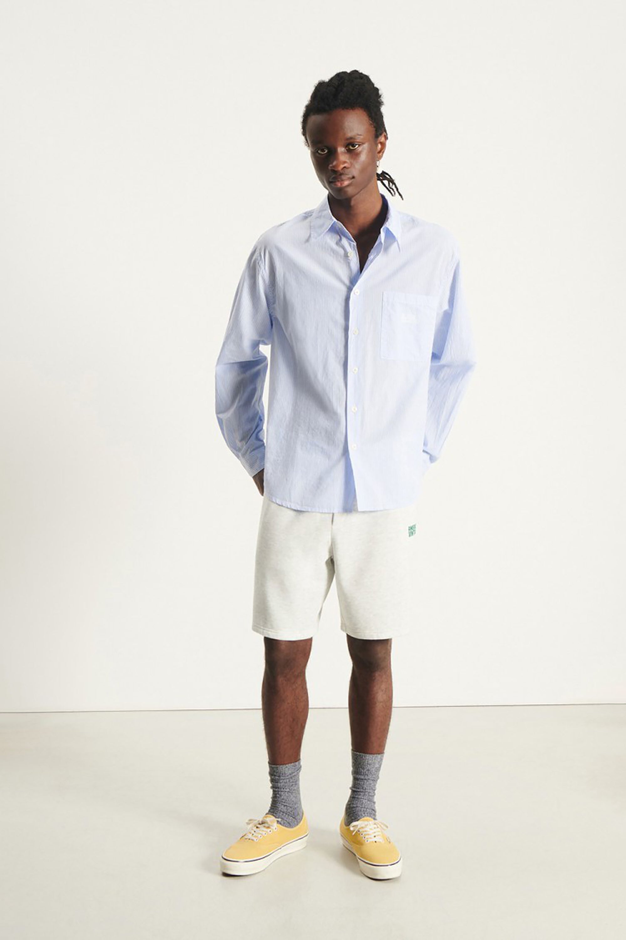 Men's Baptown Shorts - Heather Grey