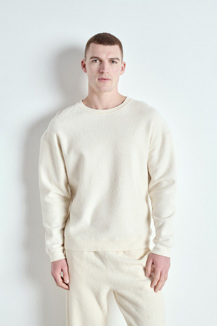 Men's Bobypark Sweatshirt - Ecru - RUM Amsterdam