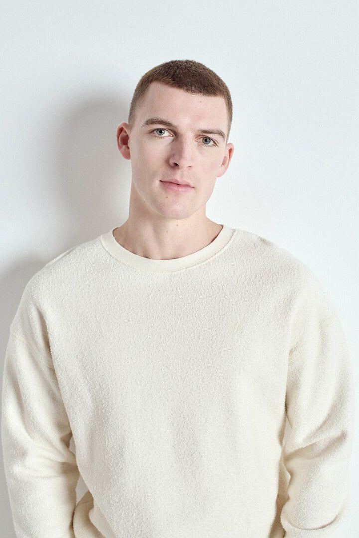 Men's Bobypark Sweatshirt - Ecru - RUM Amsterdam